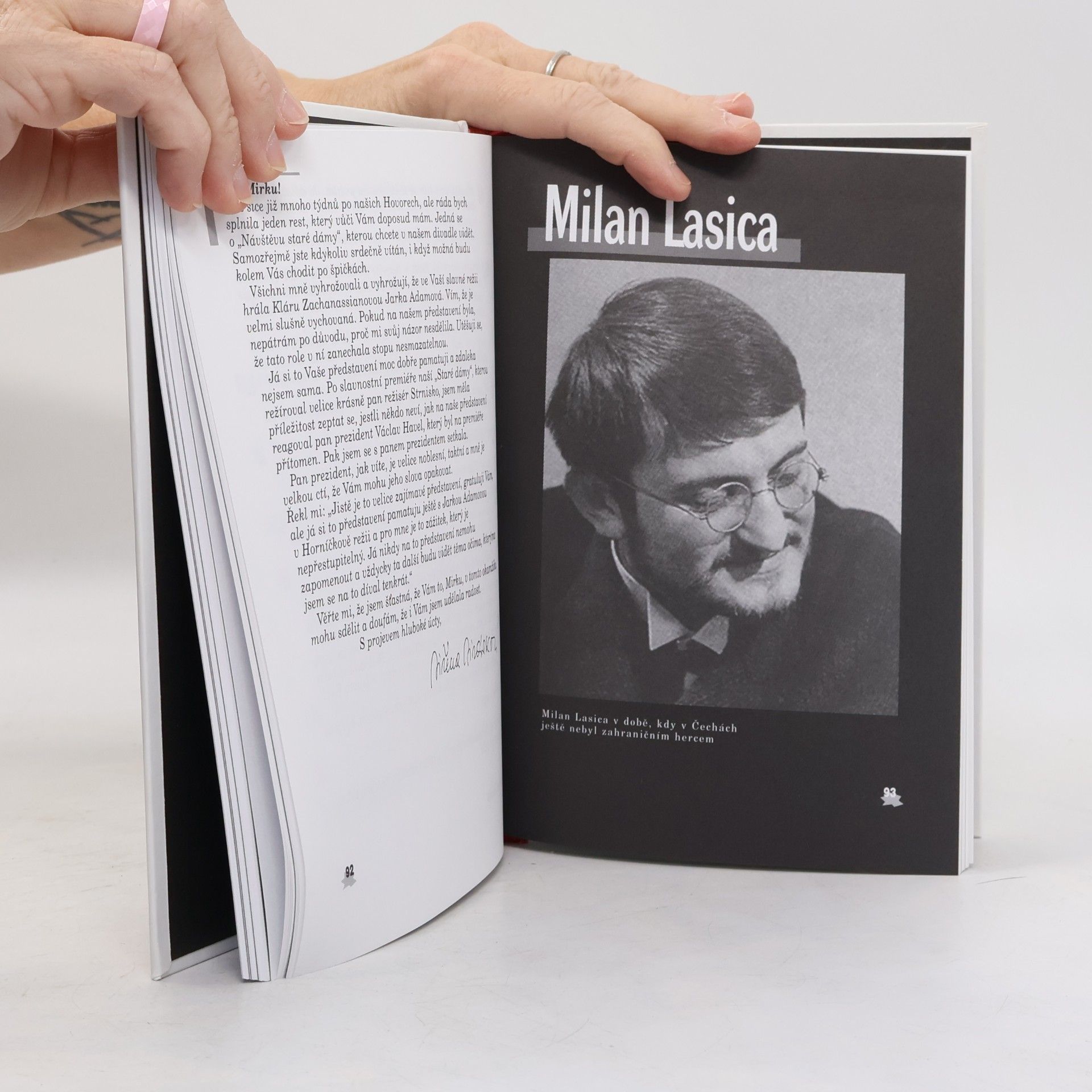 Miroslav Horníček Miroslav Horníček v Hovorech H z Paláce K