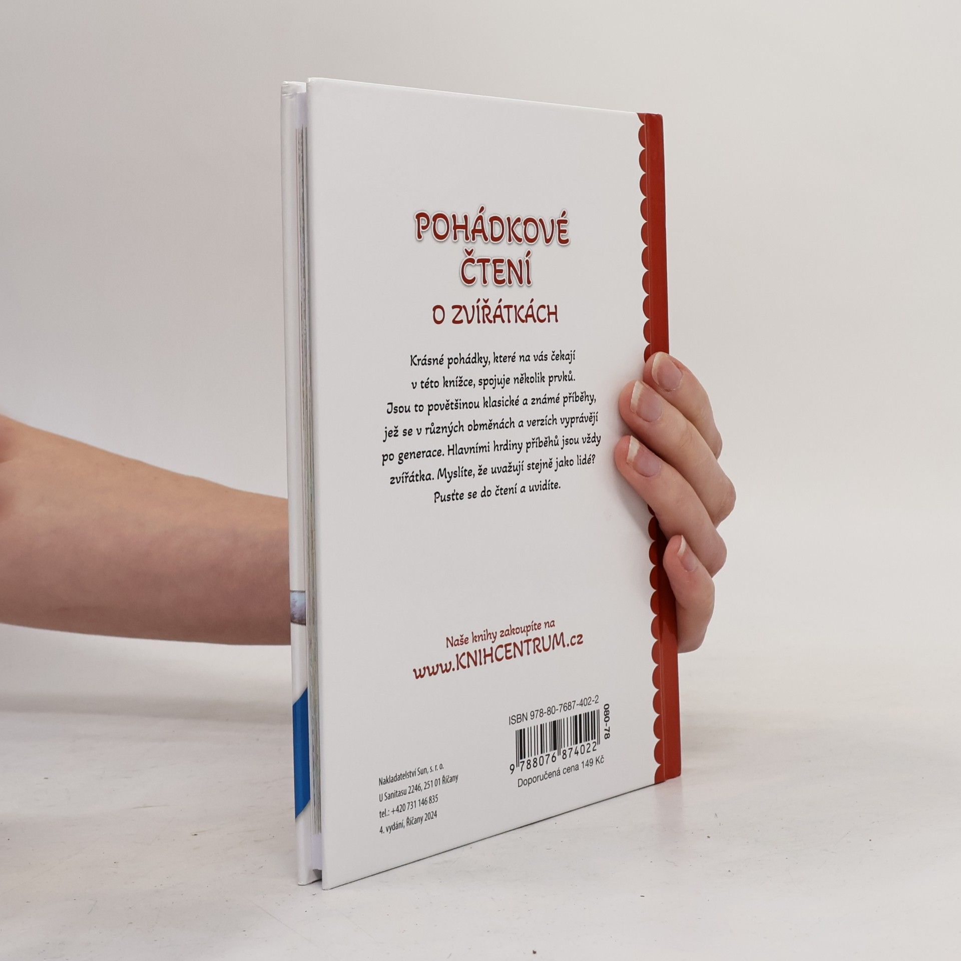 Nakladatelství SUN s.r.o Pohádkové čtení o zvířátkách