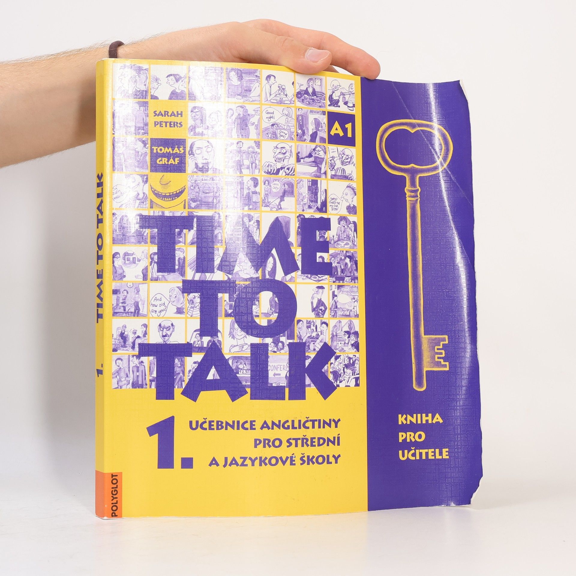 Sarah Peters Time to talk 1. Učebnice angličtiny pro střední a jazykové školy. Kniha pro učitele
