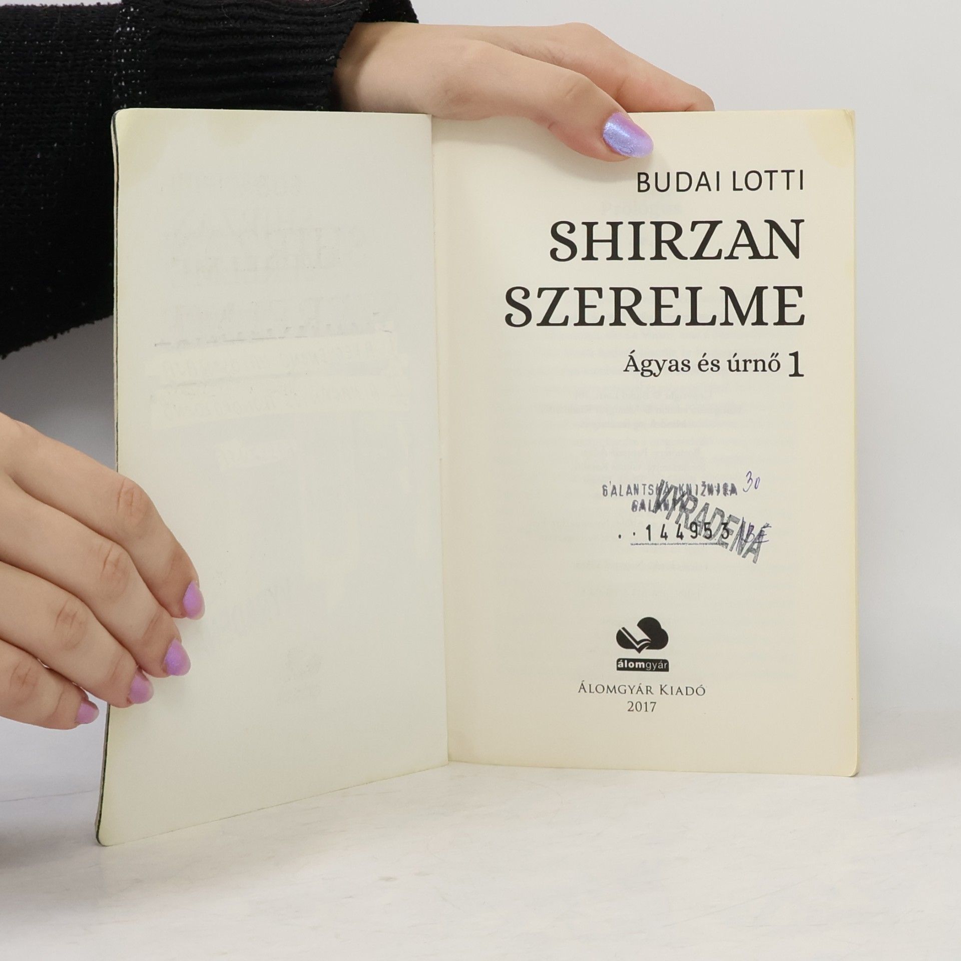 Budai Lotti Shirzan szerelme 1