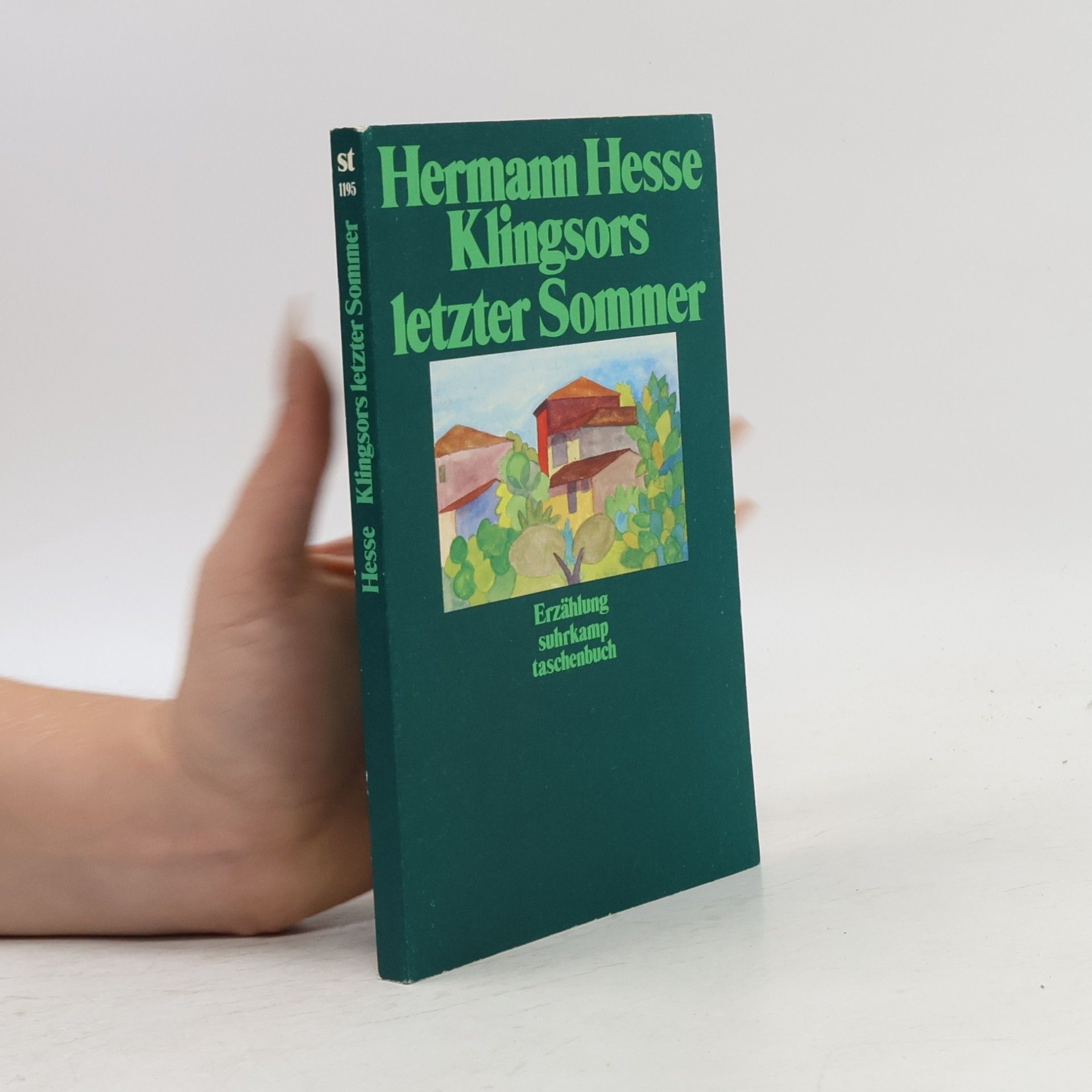 Hermann Hesse Klingsors letzter Sommer
