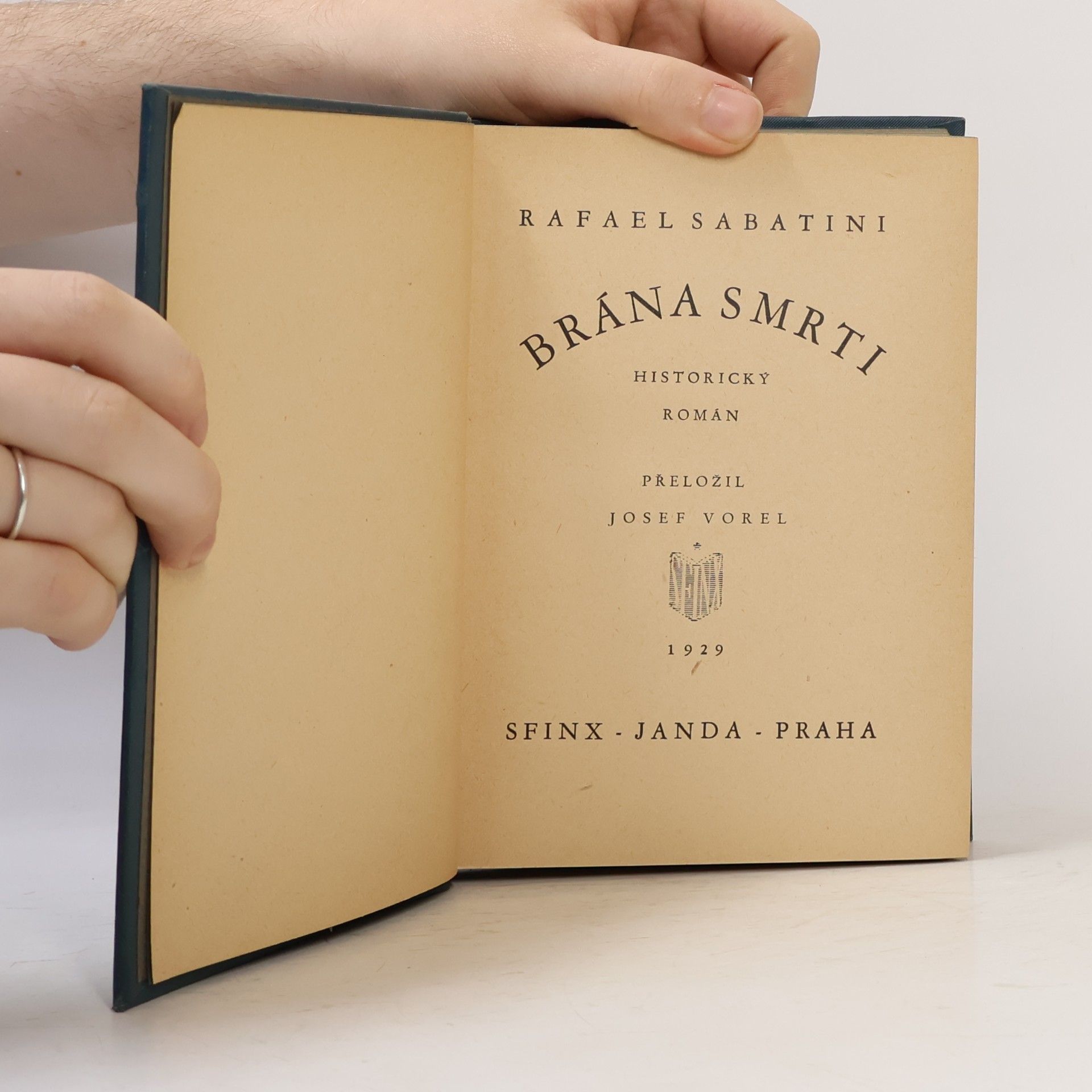 Rafael Sabatini Brána smrti
