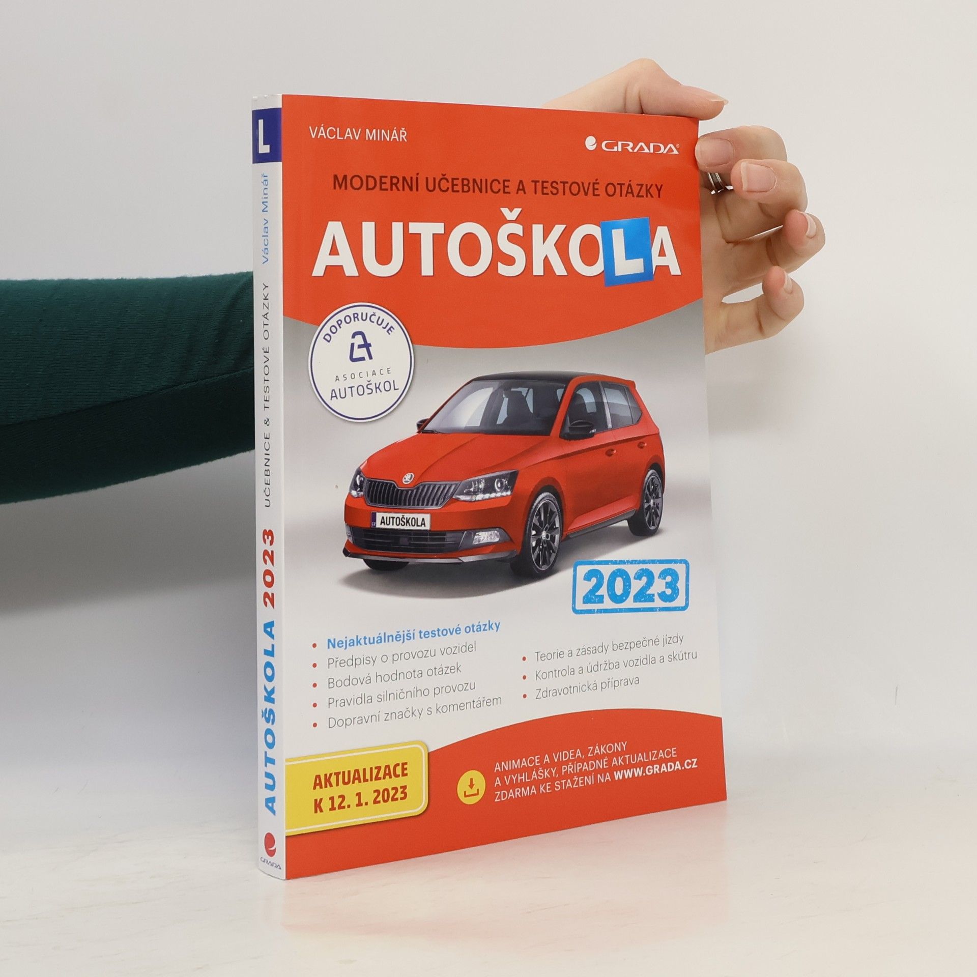 Autoškola: moderní učebnice a testové otázky: 2023