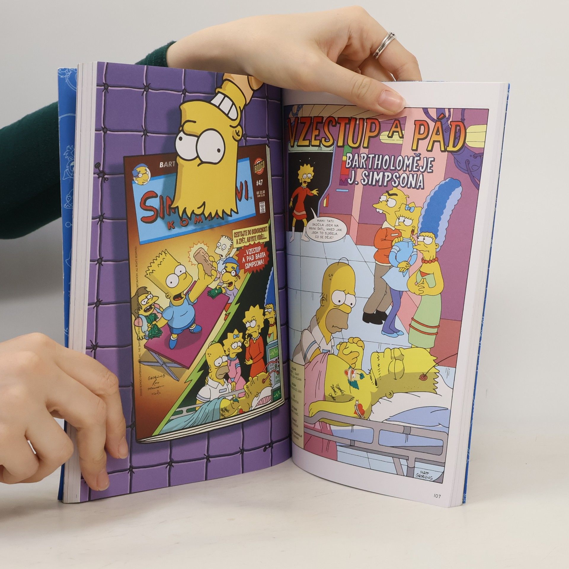 Matt Groening Simpsonovi, Komiksové šílenství