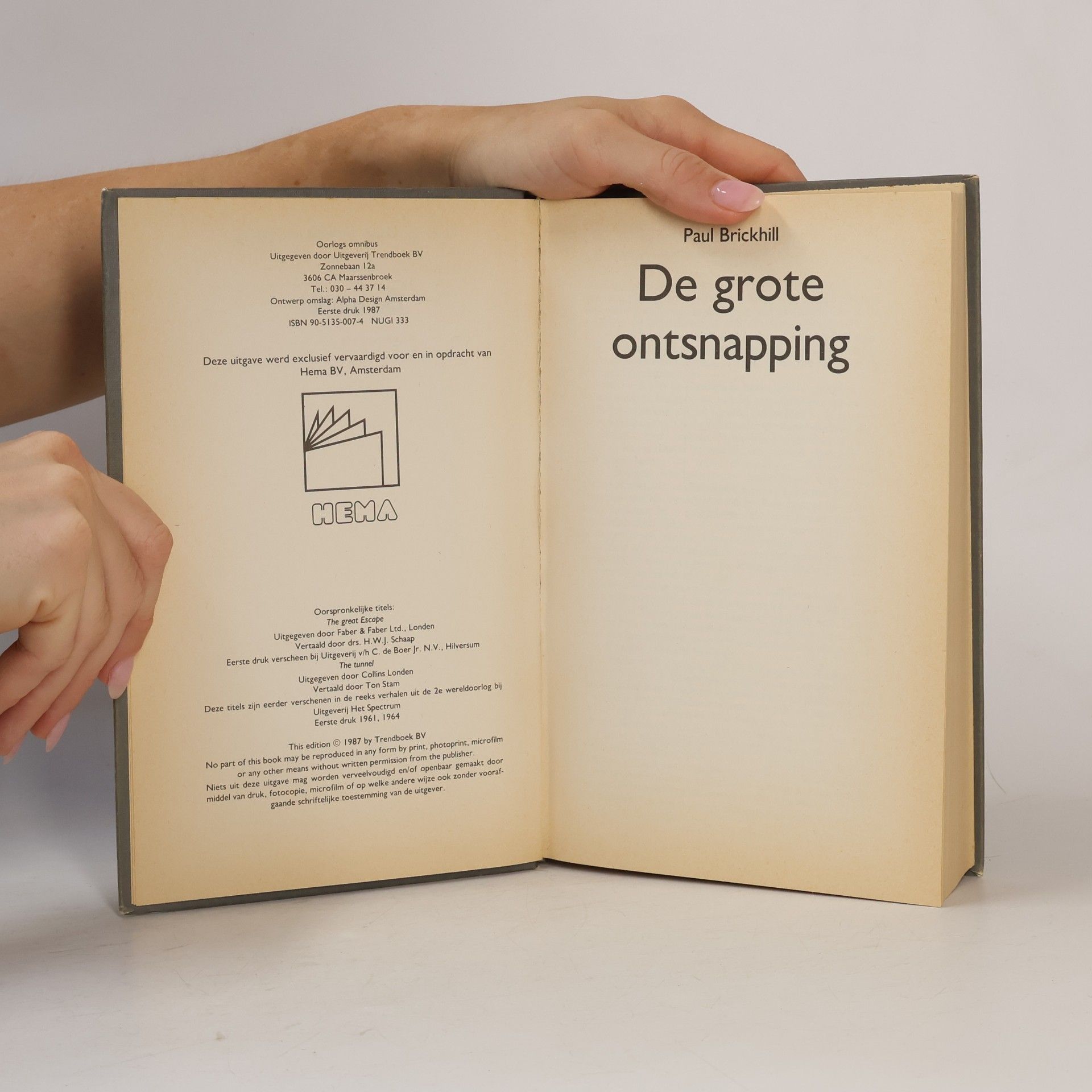 Paul Brickhill OORLOGS OMNIBUS VERHALEN UIT DE 2e WERELDOORLOG