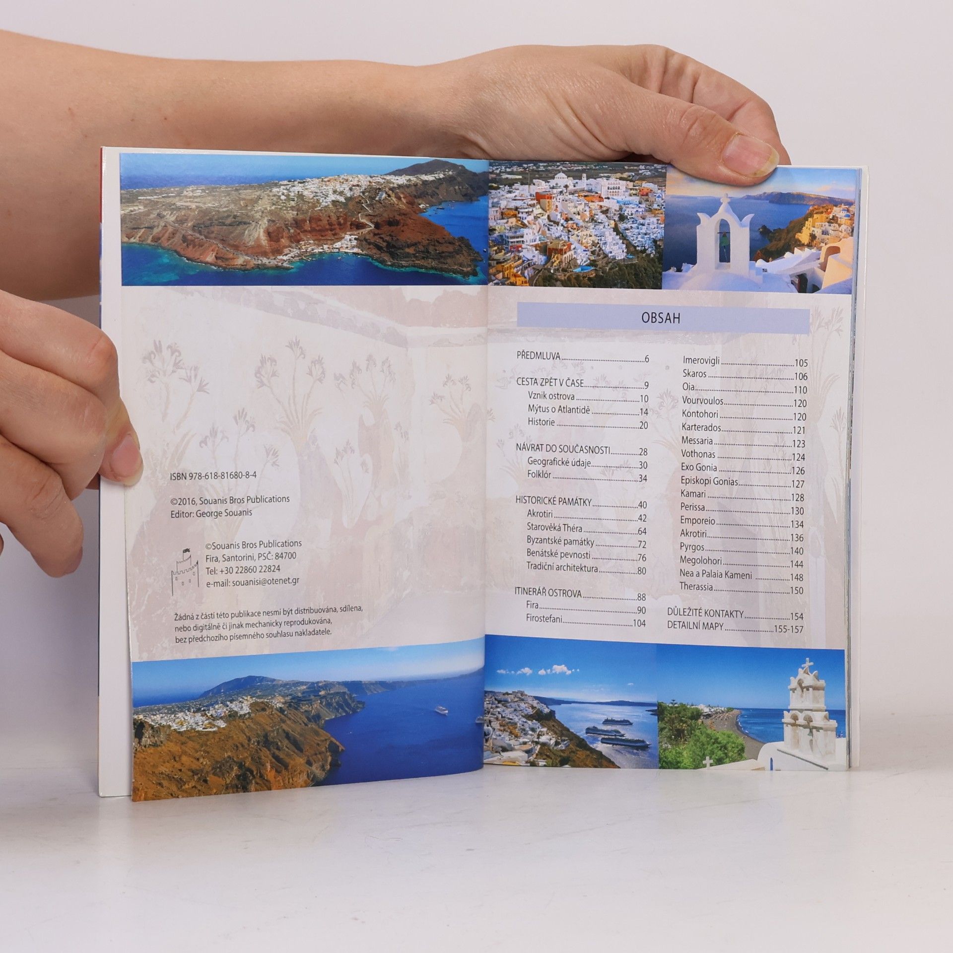 Kolektív autorov Dechberoucí krása Santorini
