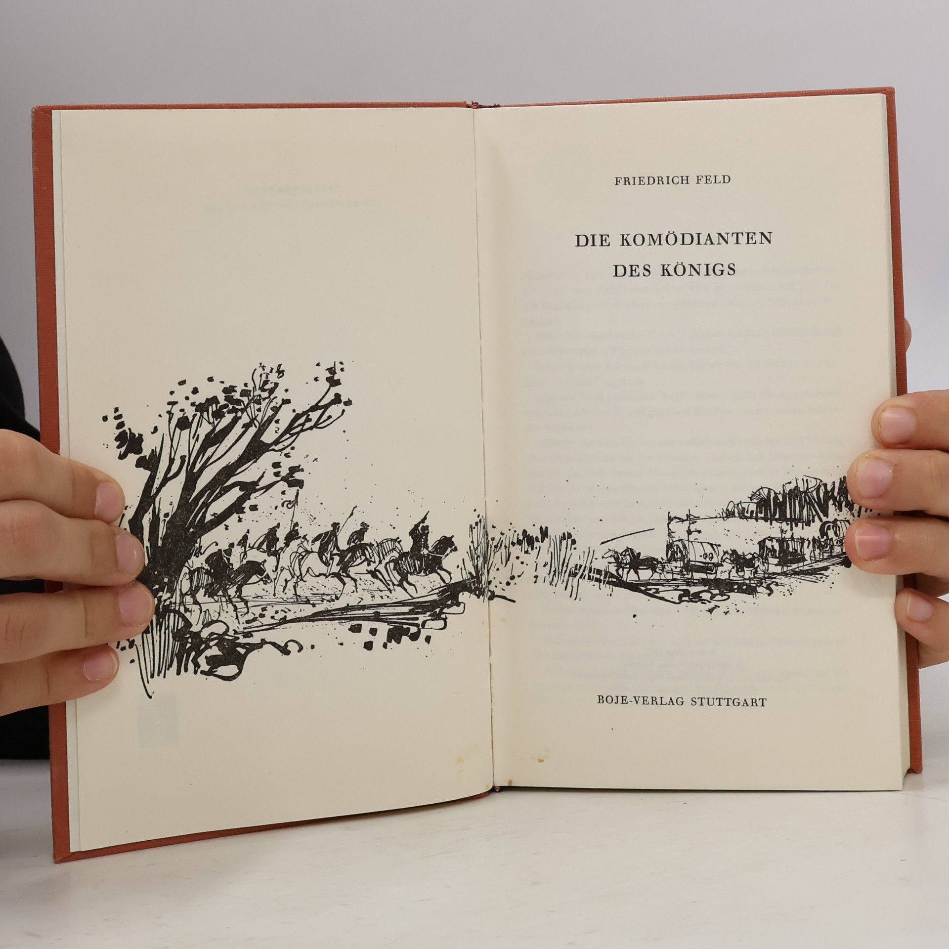 Friedrich Feld Die Komödianten des Königs