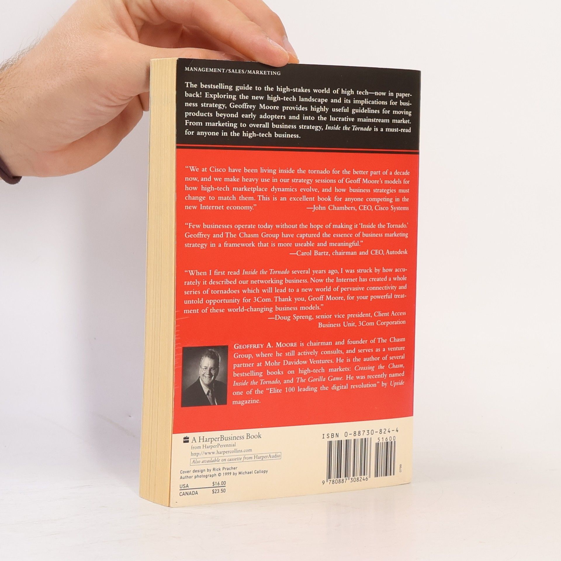 Geoffrey Alexander Moore Inside the tornado. Marketing strategies from Silicon Valley's cutting edge