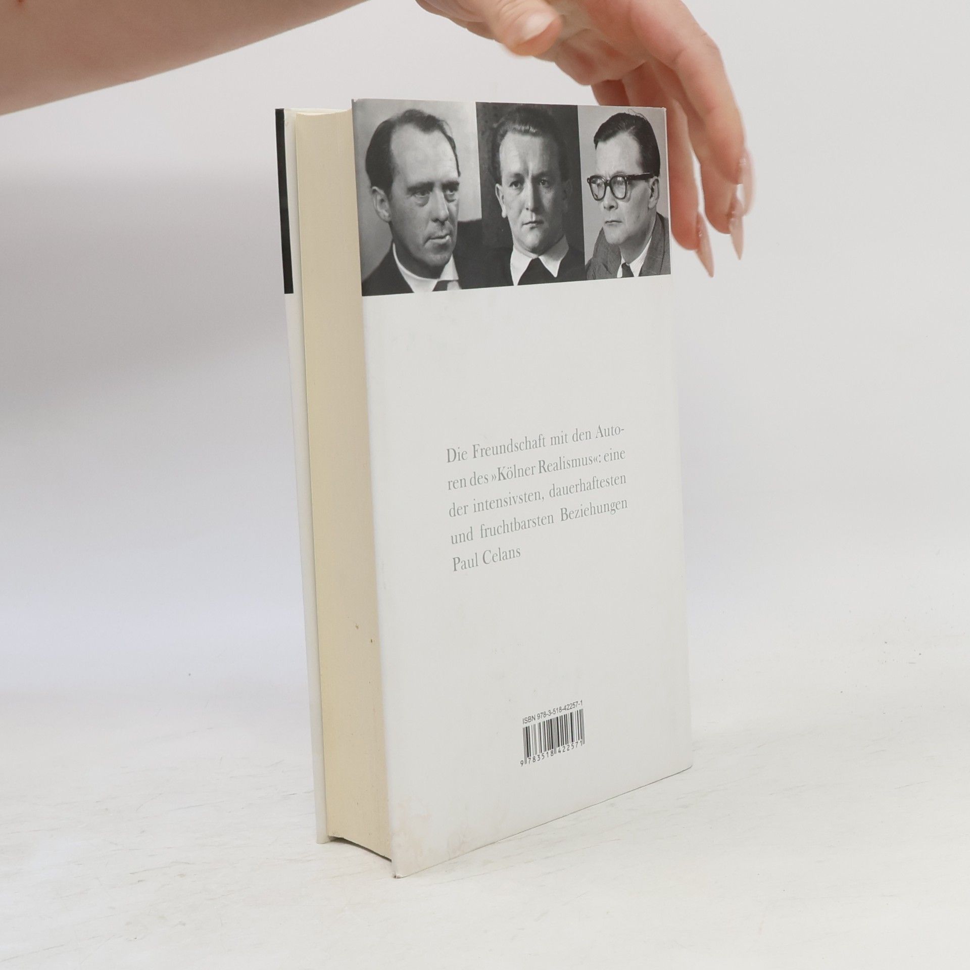 Paul Celan Briefwechsel mit den rheinischen Freunden