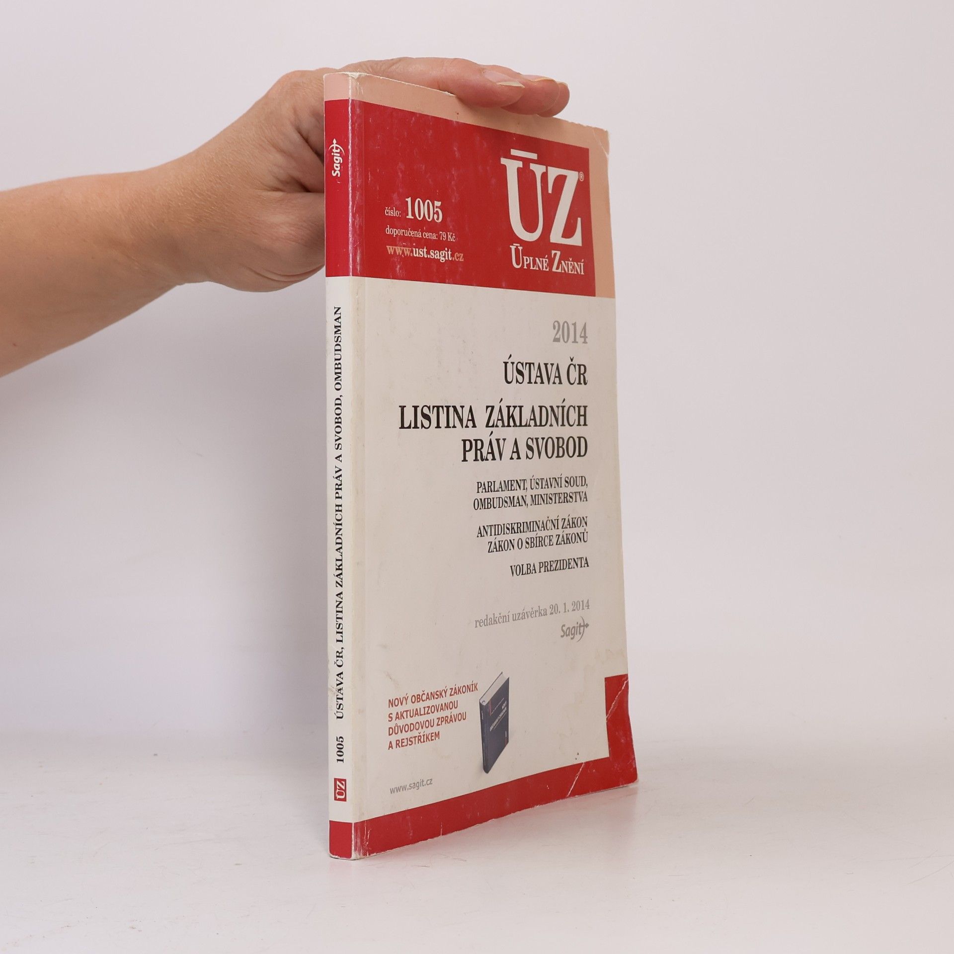 Various authors Ústava ČR. Listina základních práv a svobod.