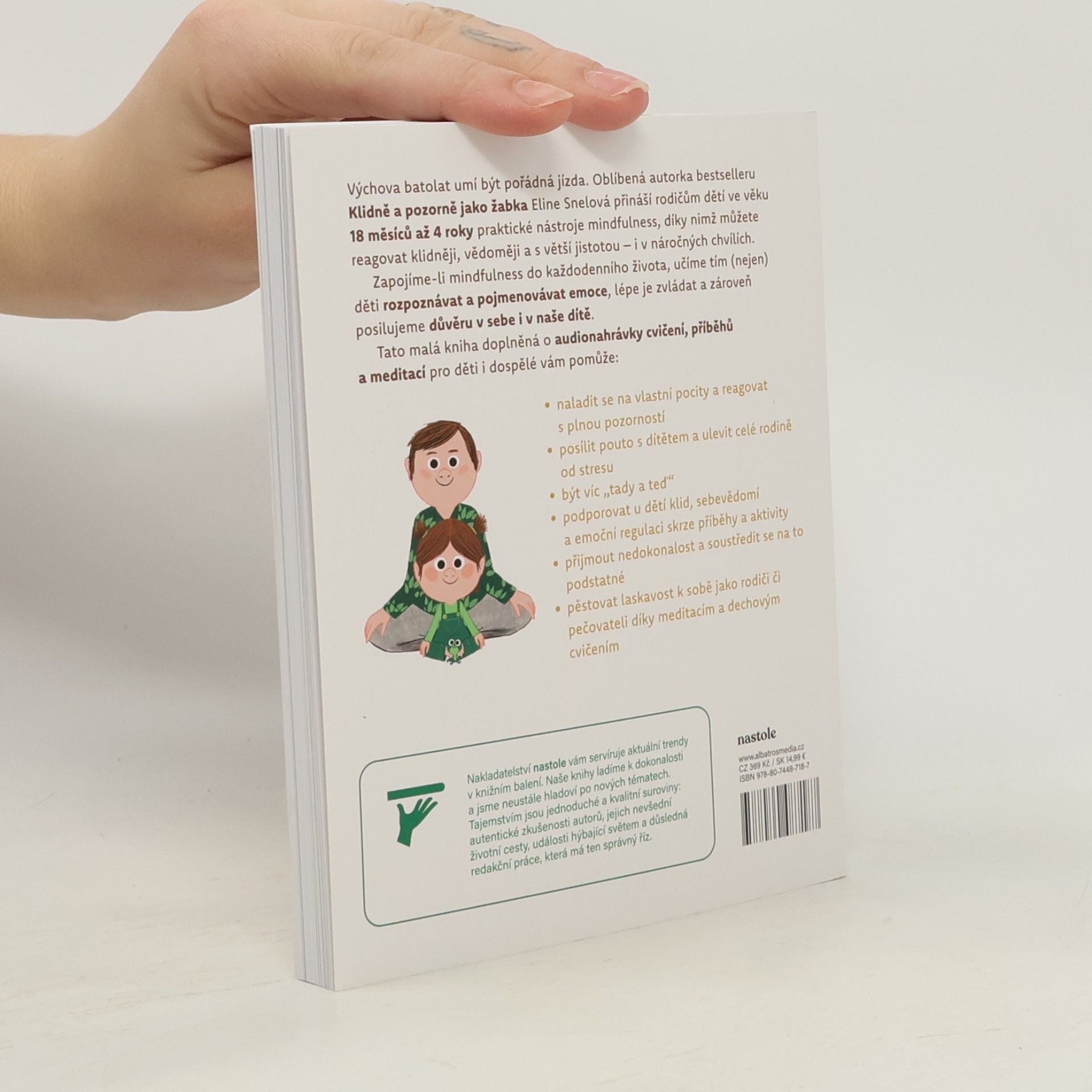 Eline Snel Probuzení malé žabky: Mindfulness pro batolata