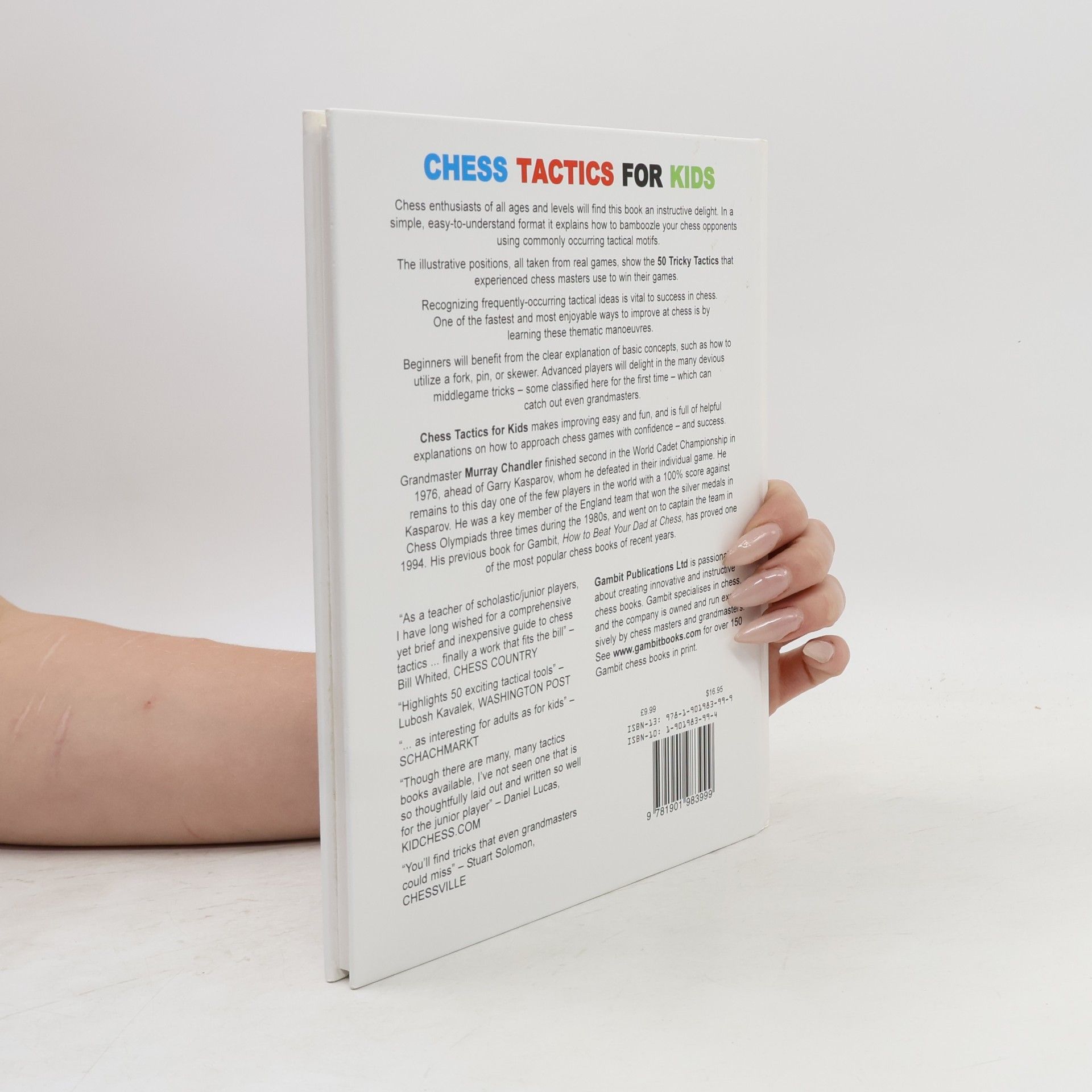 Murray Chandler Chess Tactics for Kids