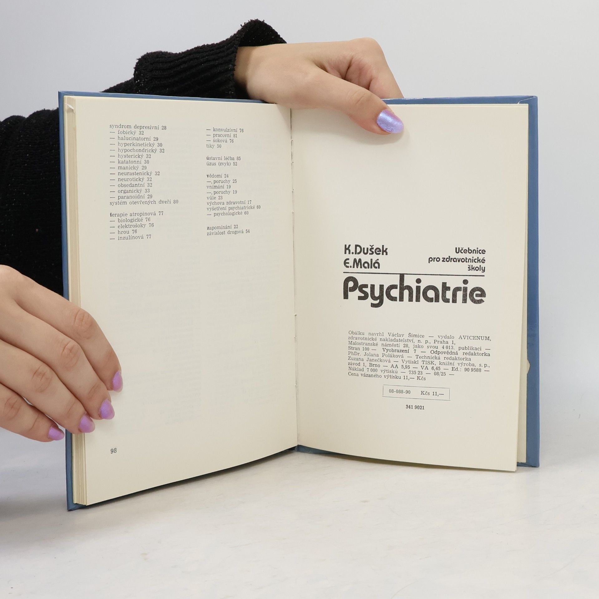 Karel Dušek Psychiatrie. učebnice pro zdravotnické školy