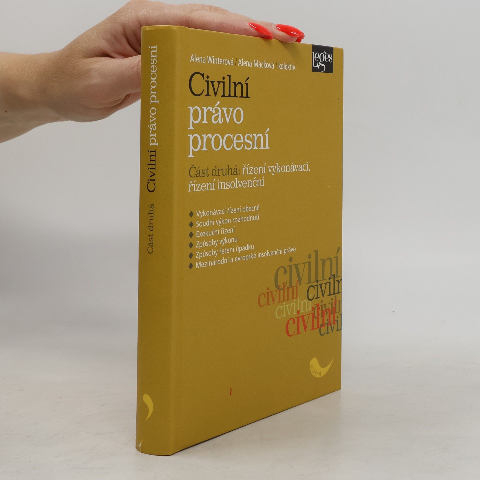 Alena Winterová Civilní právo procesní. Část druhá
