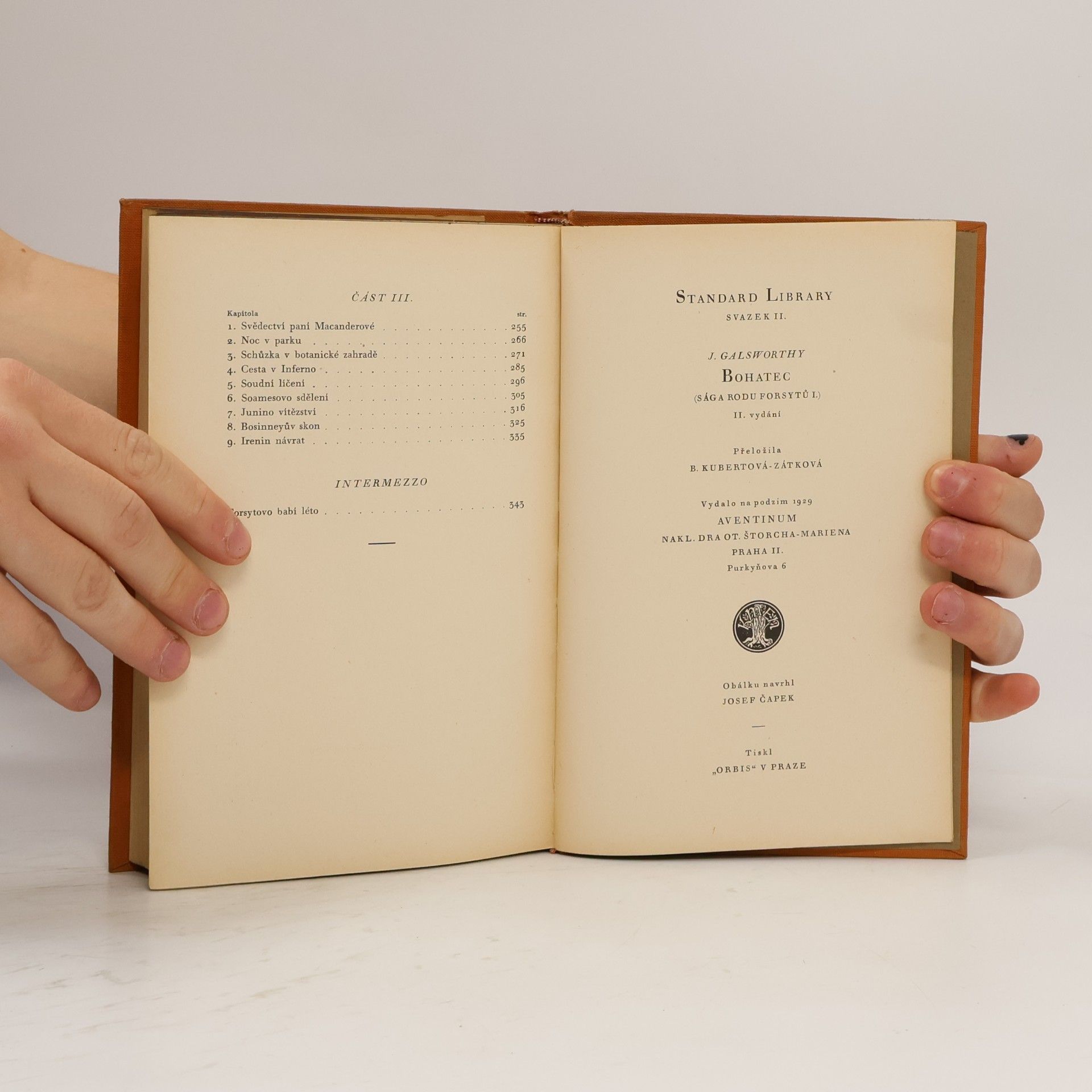 John Galsworthy Bohatec