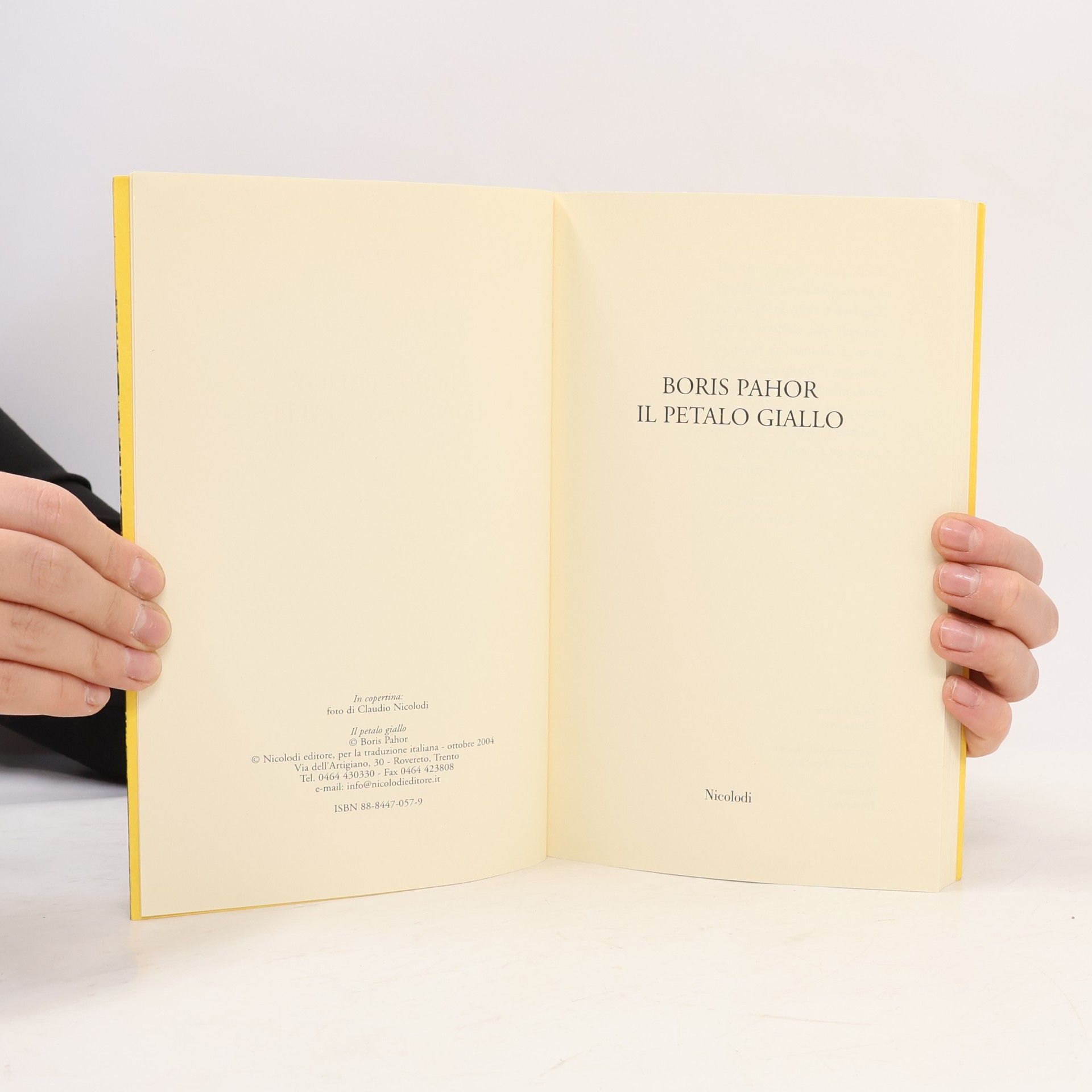 Boris Pahor I fuochi - 12: Il petalo giallo