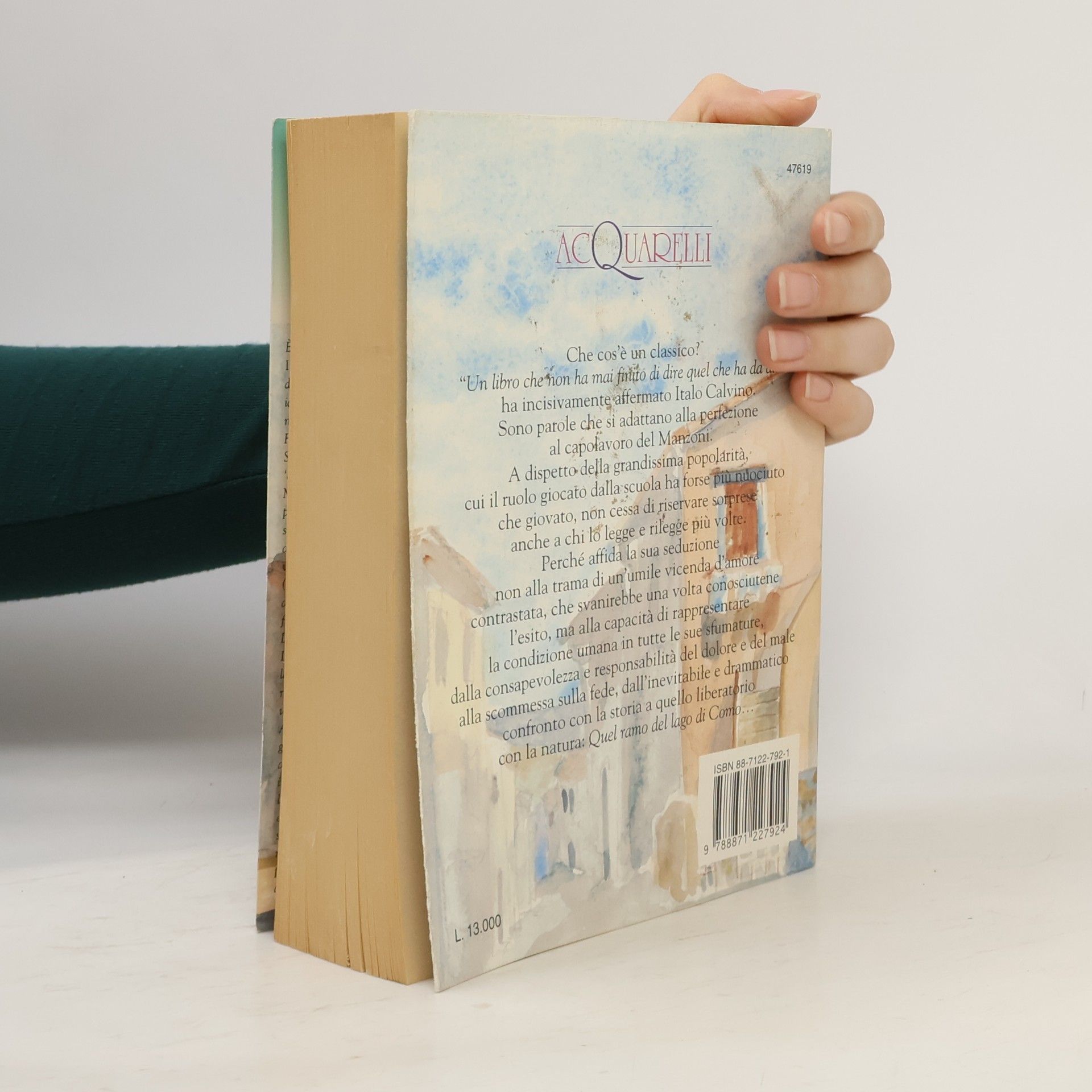 Alessandro Manzoni Acquarelli - 91: I promessi sposi