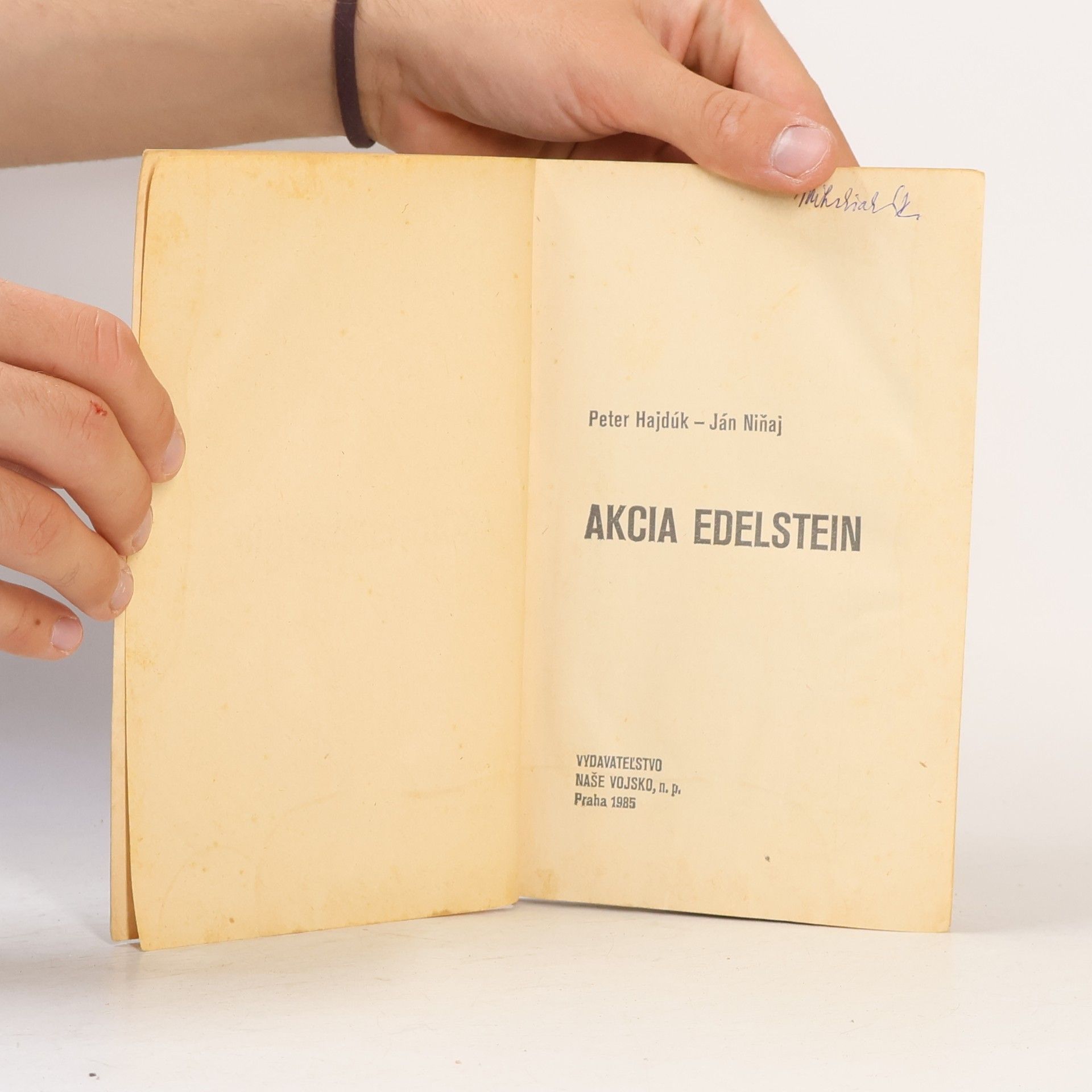 Peter Hajdúk „Akcia Edelstein“