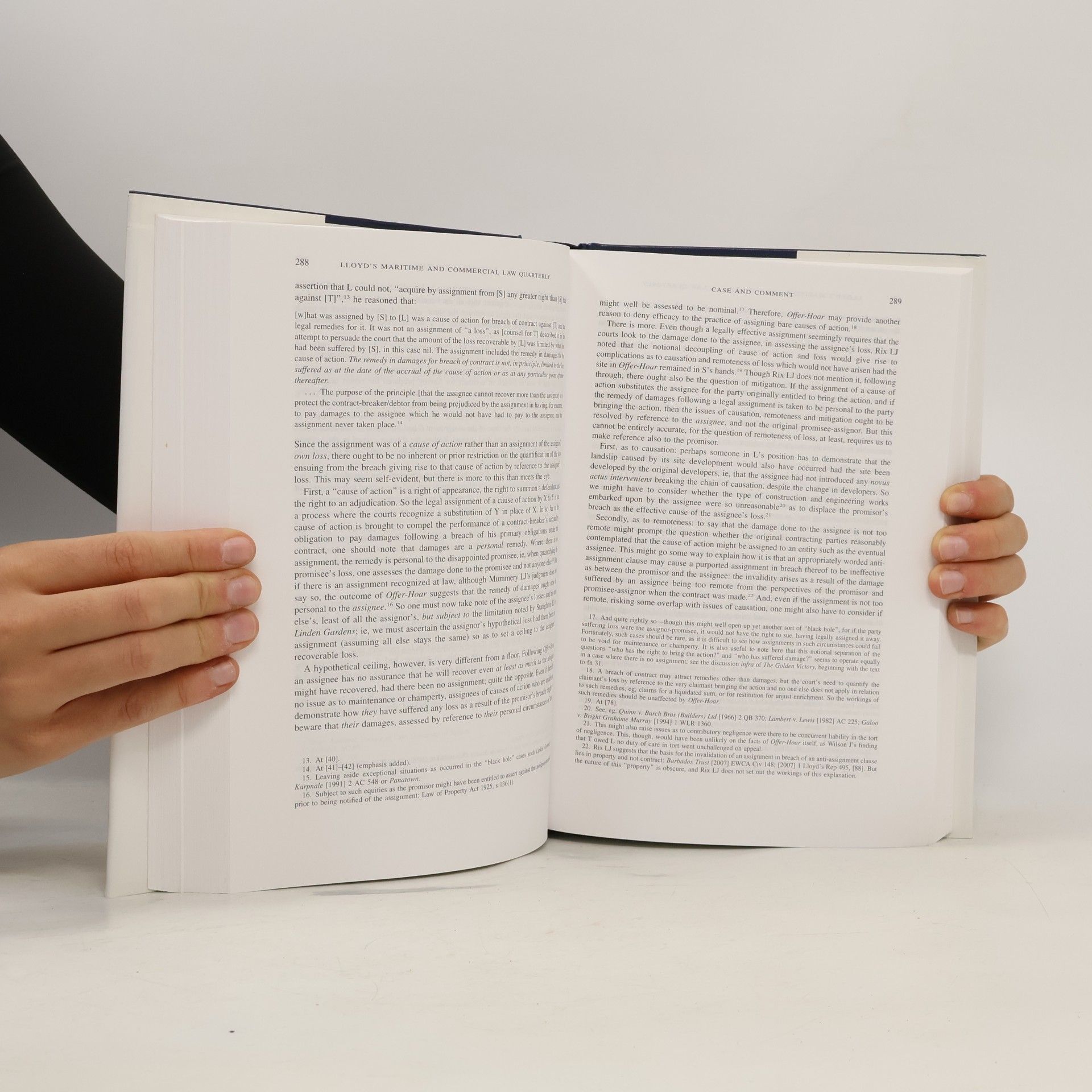 F. D. Rose Lloyd's Maritime and Commercial Law Quarterly 2007