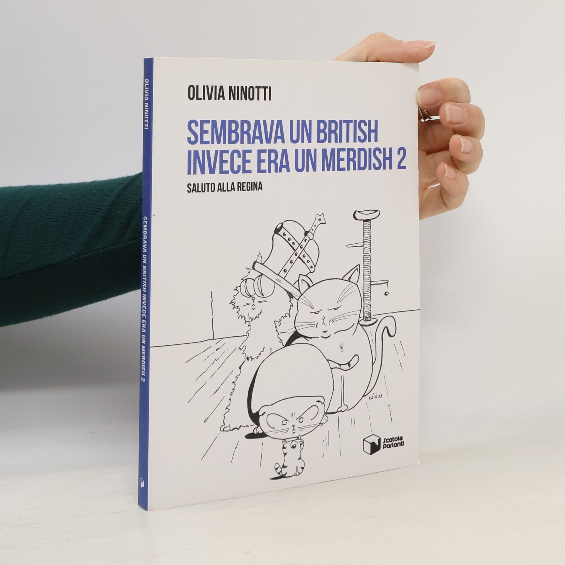 Olivia Ninotti Sembrava un British invece era un Merdish. Saluto alla regina
