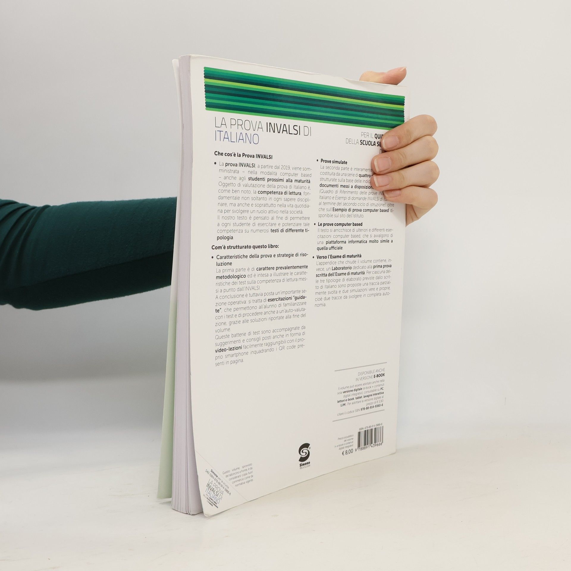 La prova INVALSI di italiano. Per il 5° anno delle Scuole superiori. Con e-book. Con espansione online - IV Edizione