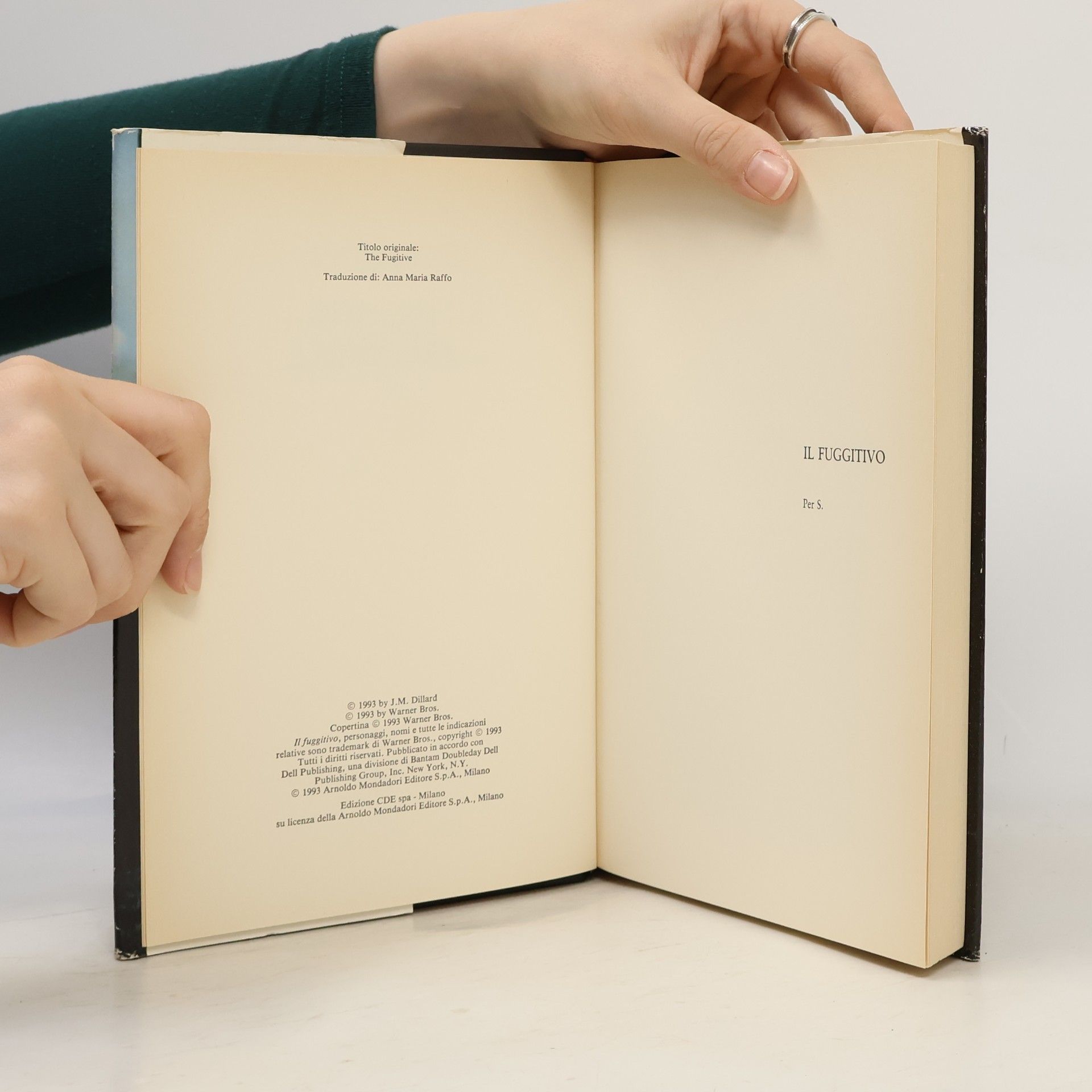 J. M. Dillard Il Fuggitivo