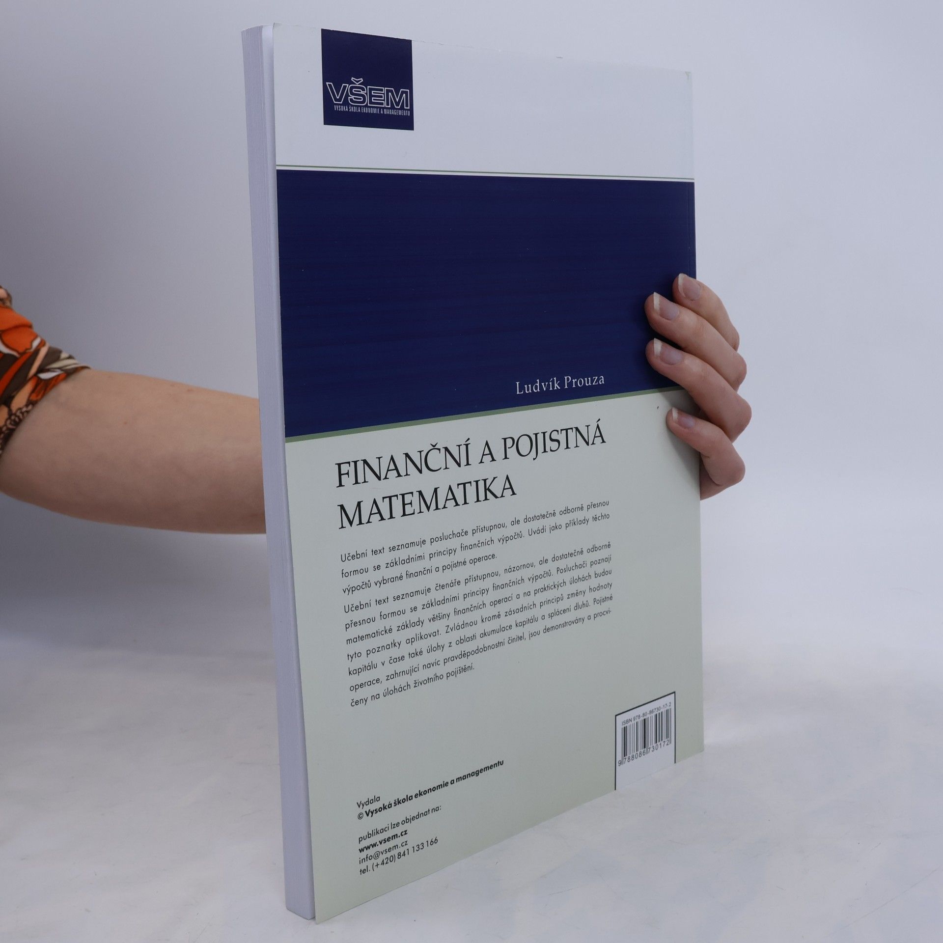 Ludvík Prouza Finanční a pojistná matematika