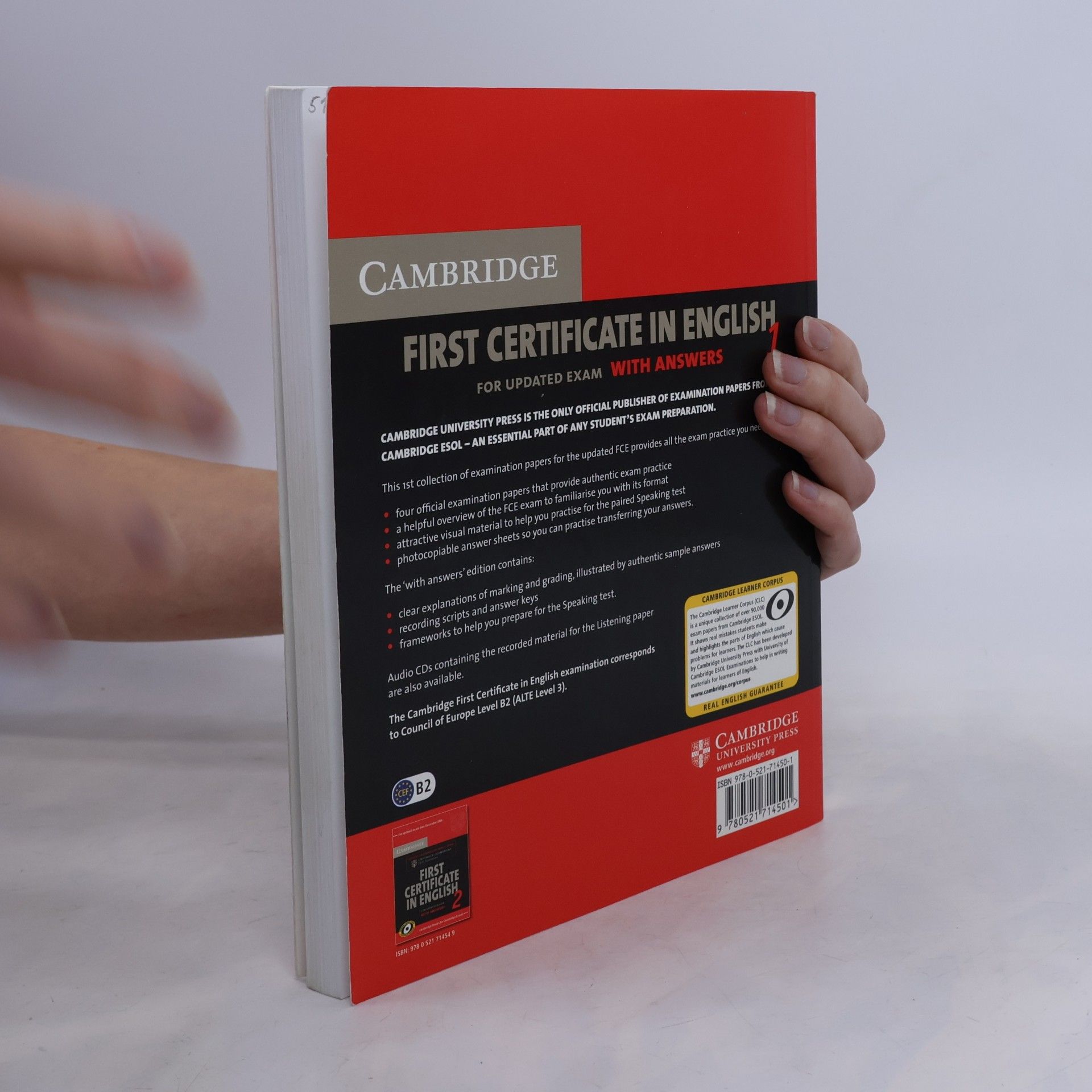 Collectif d'auteurs Cambridge First Certificate in English 1