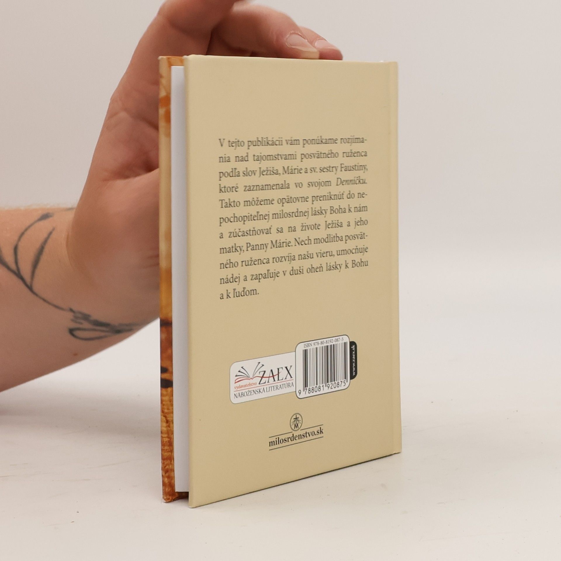 Collectif d'auteurs Ruženec s Ježišom, Máriou a sv. Faustínou