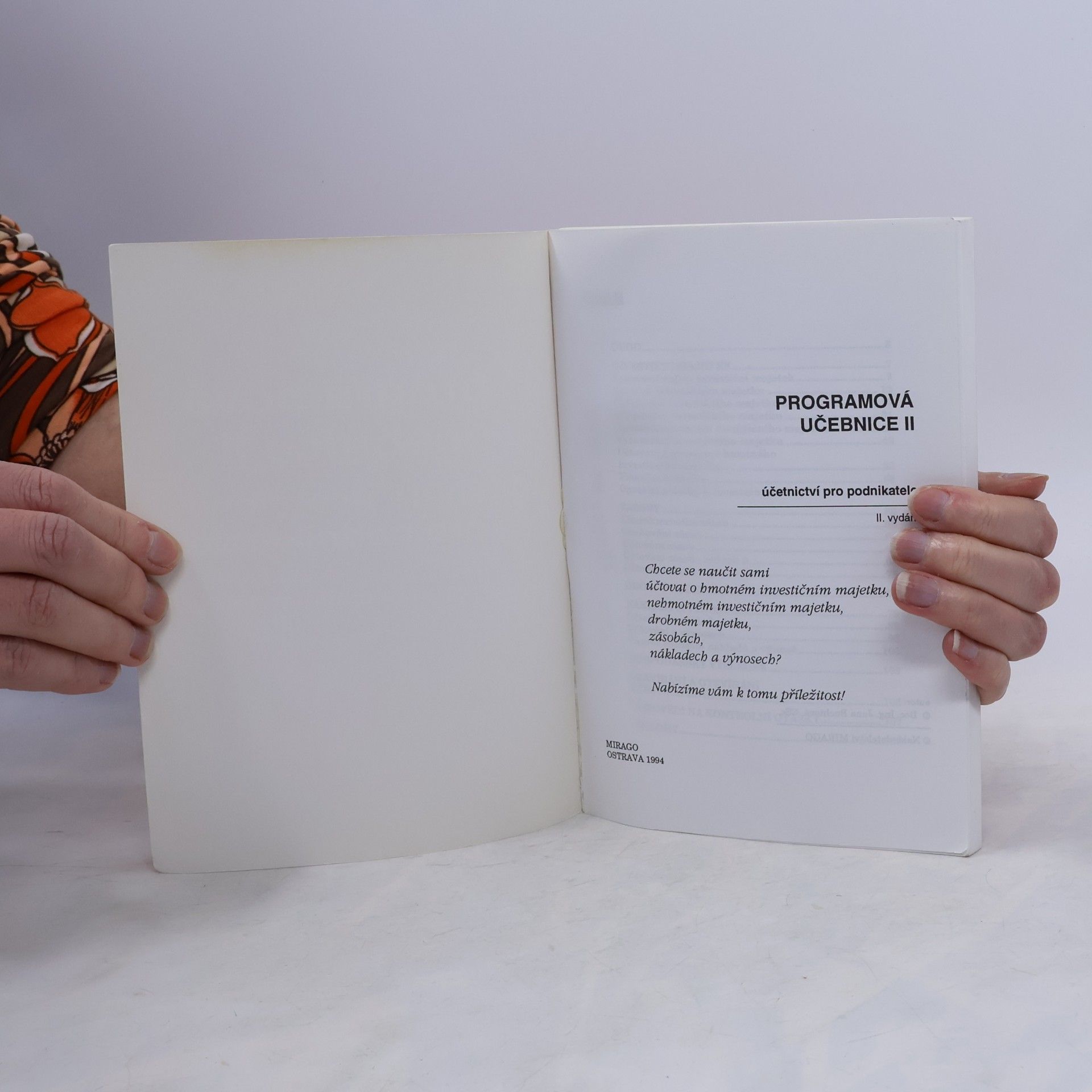 Jana Buchtová Programová učebnice II