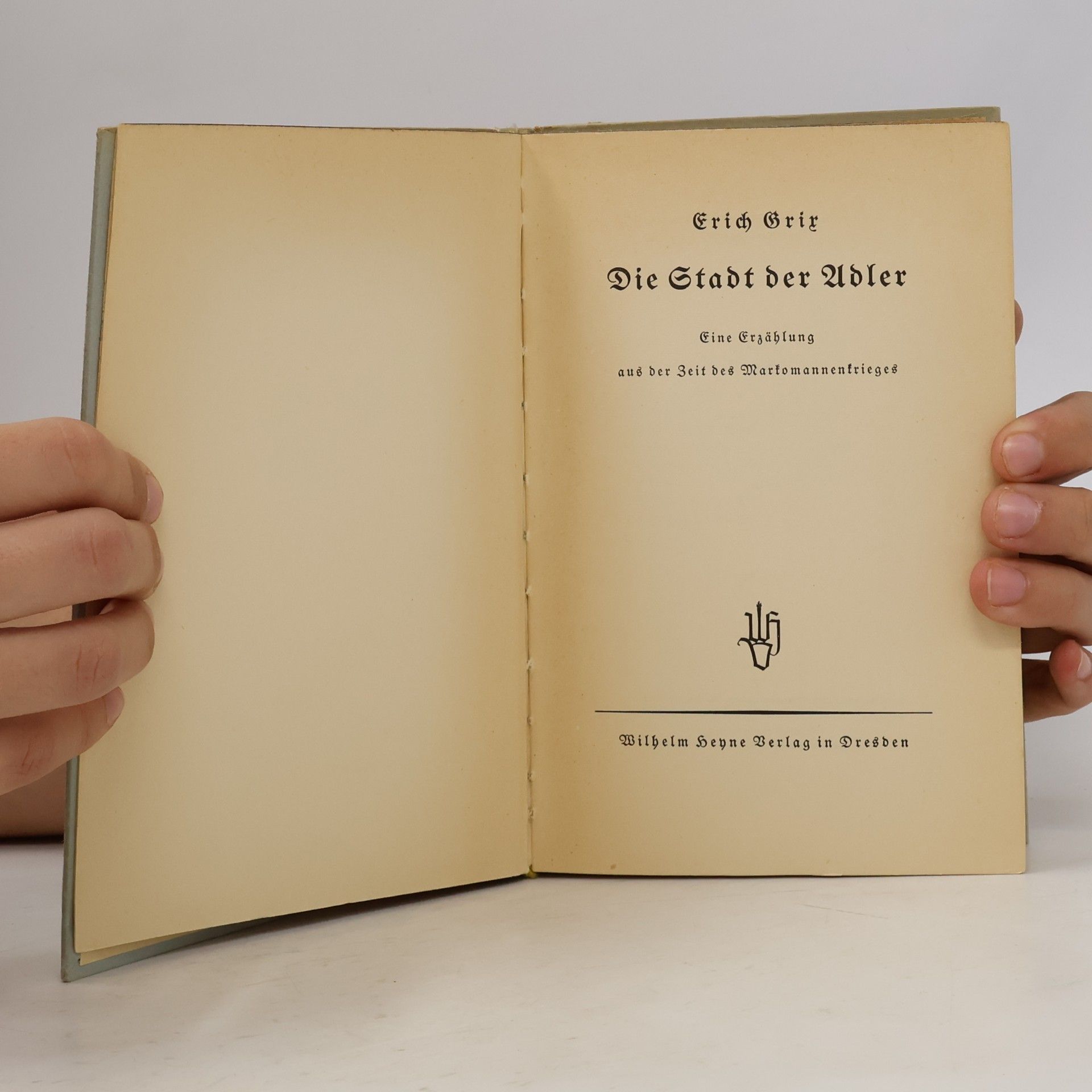 Erich Grix Die Stadt der Adler