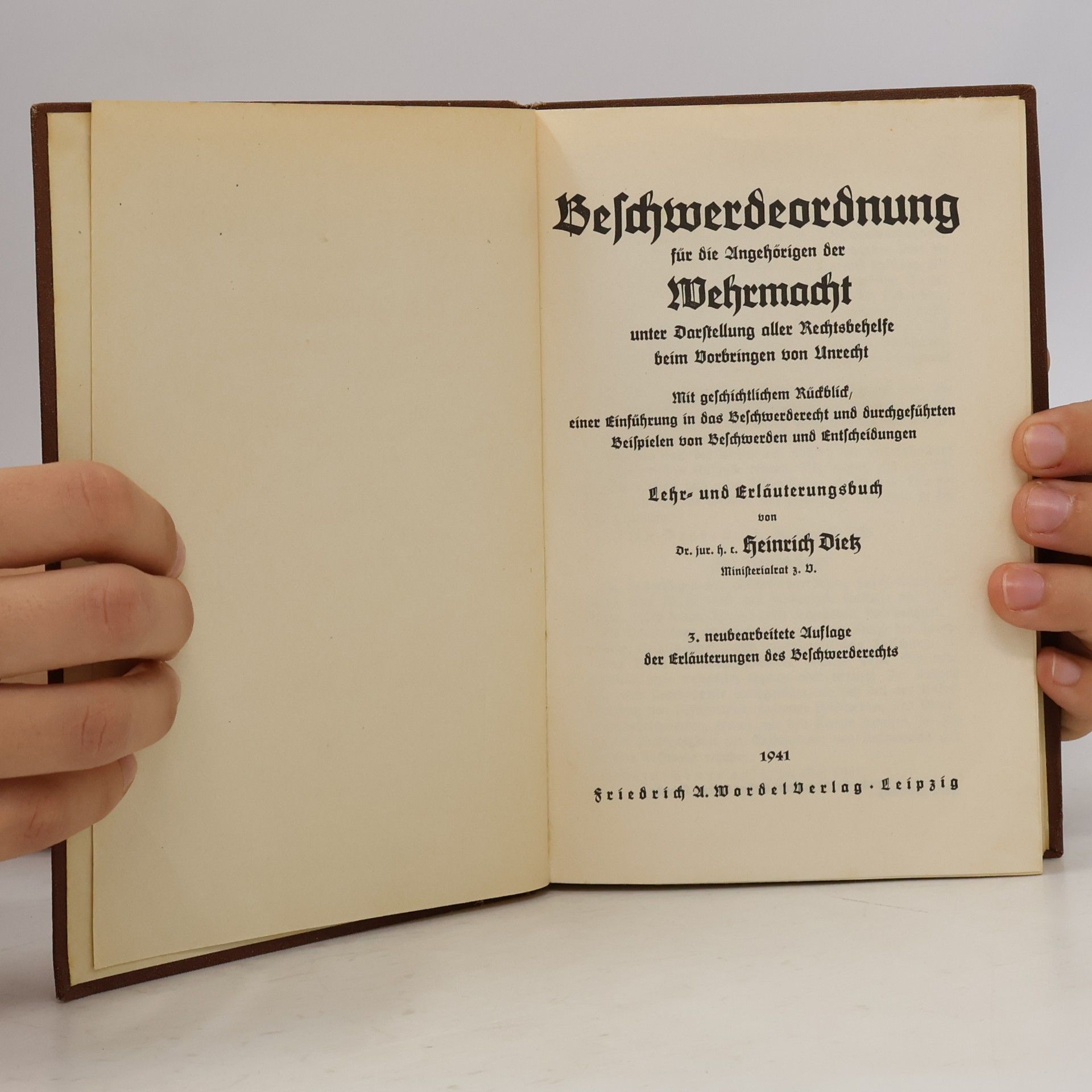 Dieß Dieß Beschwerdeordnung