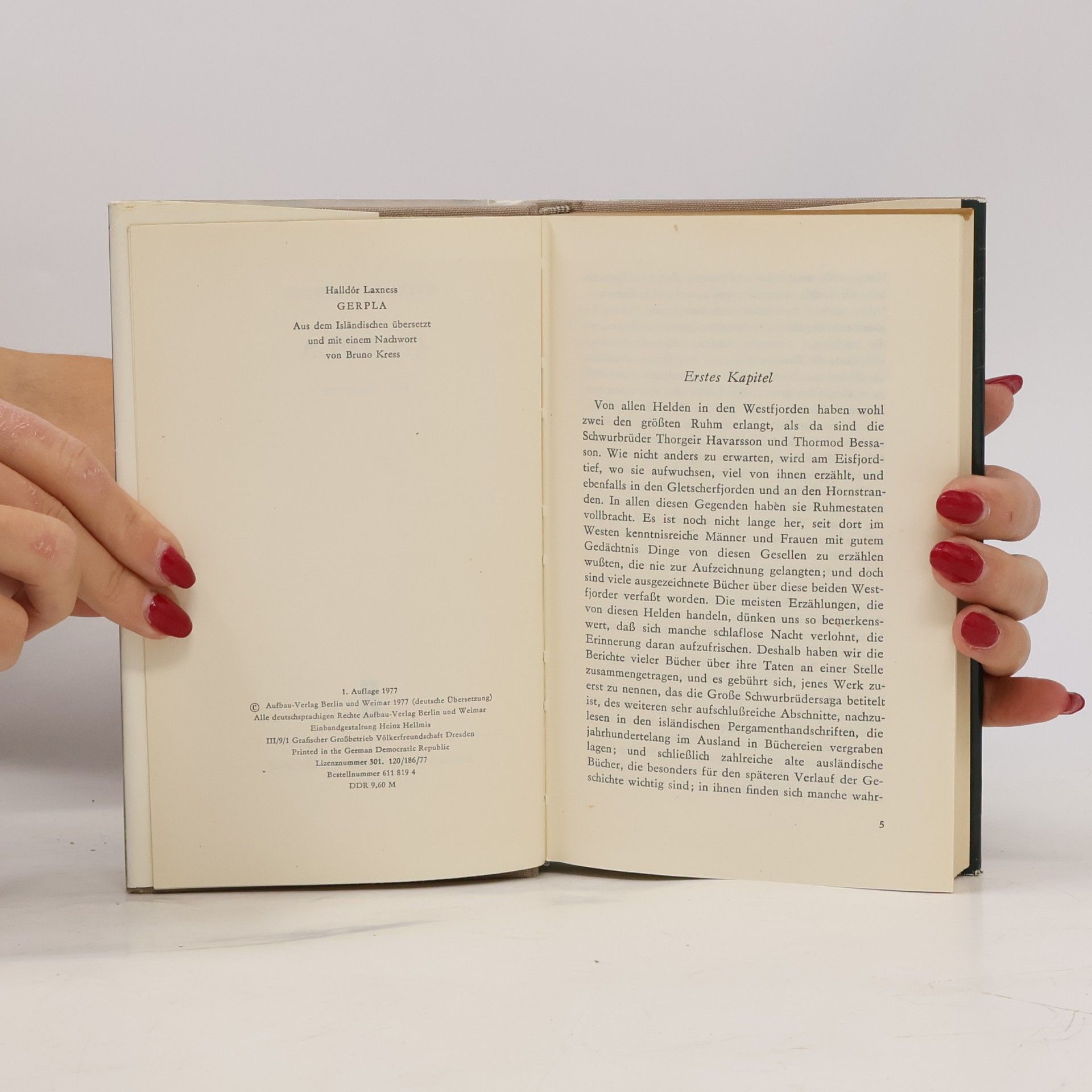 Halldór Laxness Gerpla