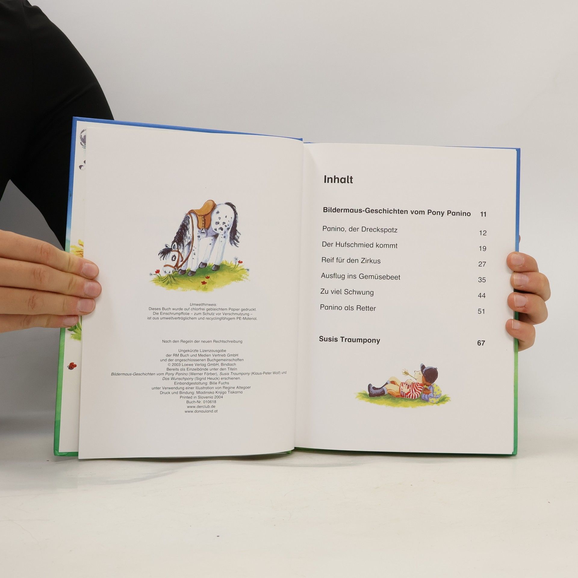 Werner Färber Kleine Ponys ganz groß