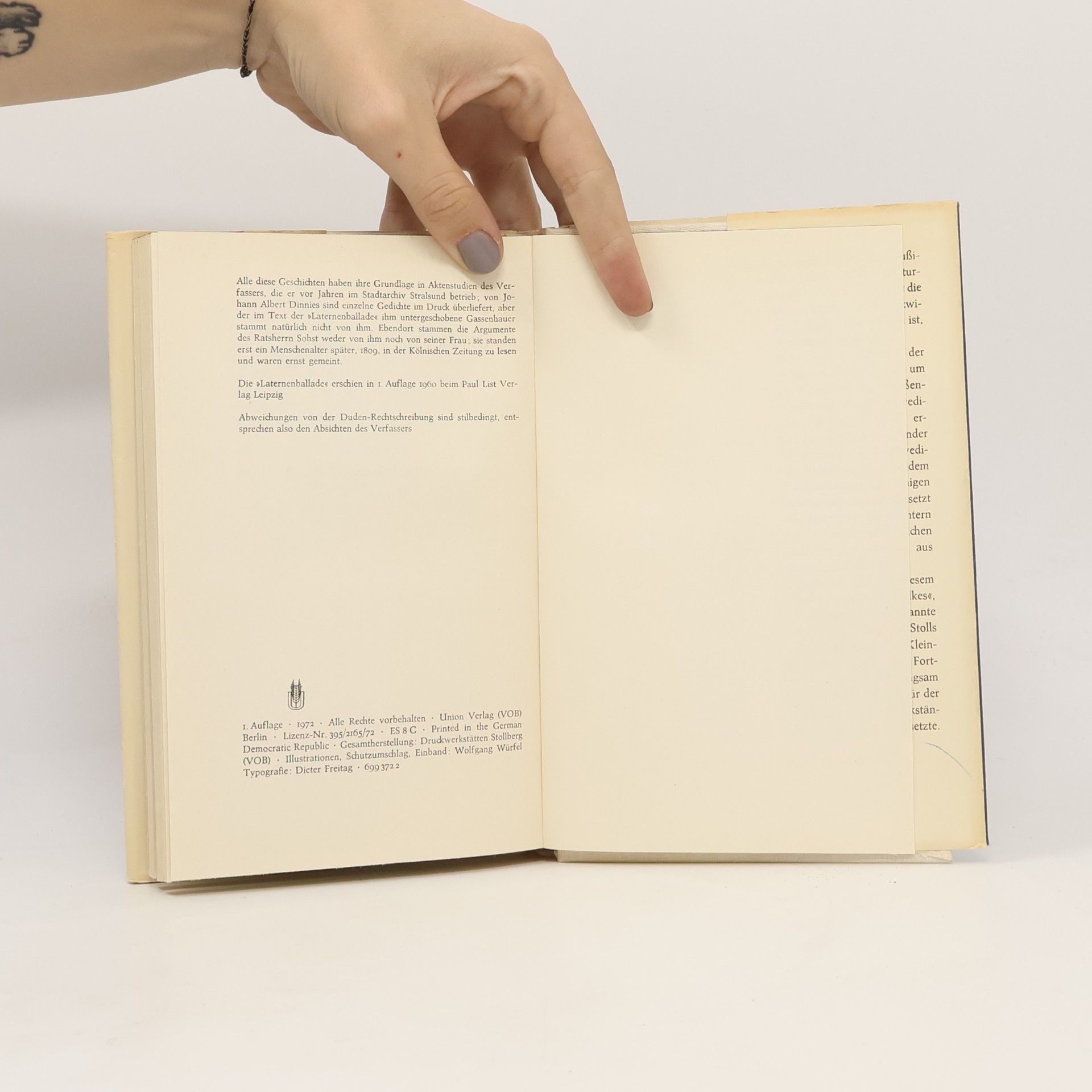 Heinrich Alexander Stoll Stralsundische Geschichten