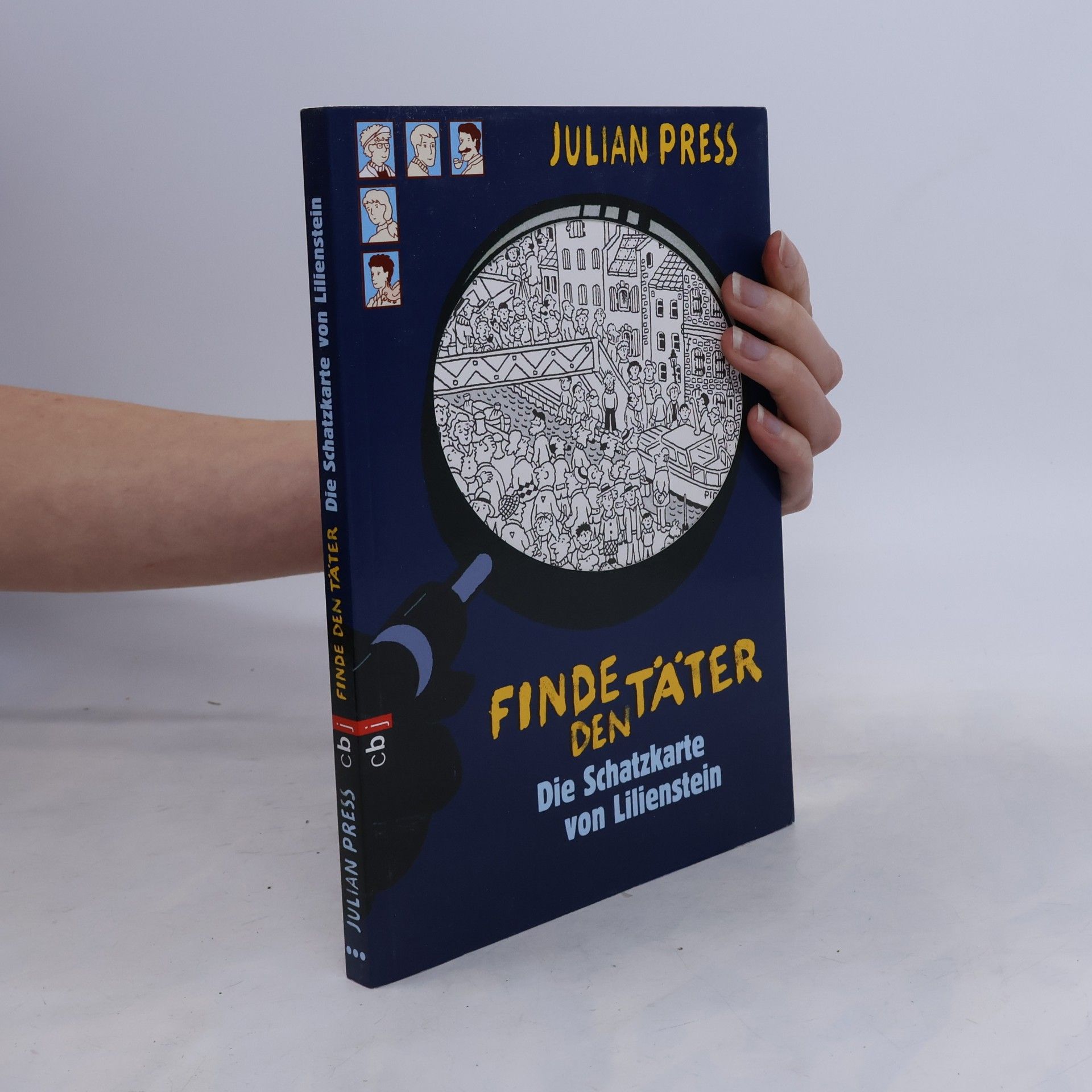 Julian Press Finde den Täter - Die Schatzkarte von Lilienstein