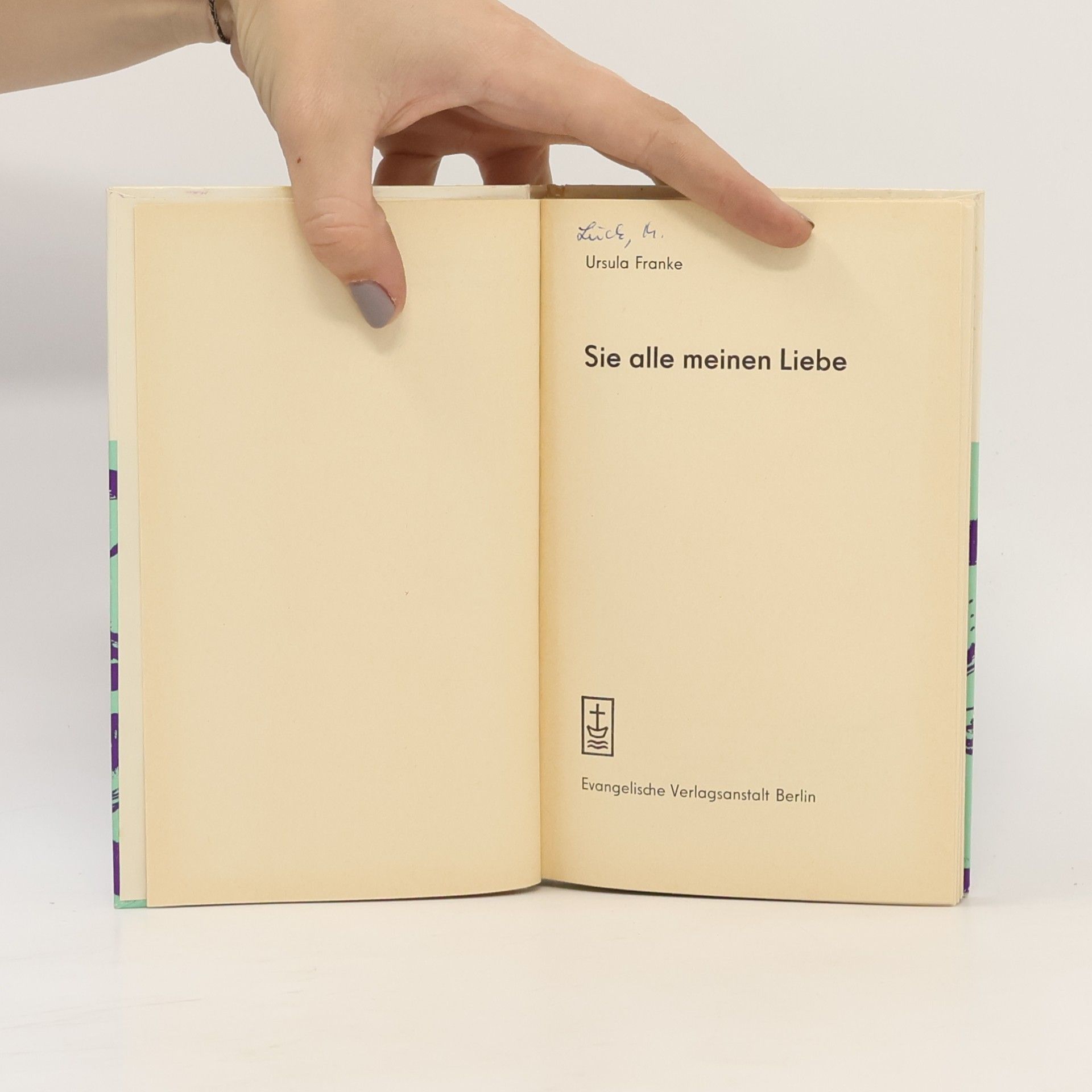Ursula Franke Sie alle meinen Liebe