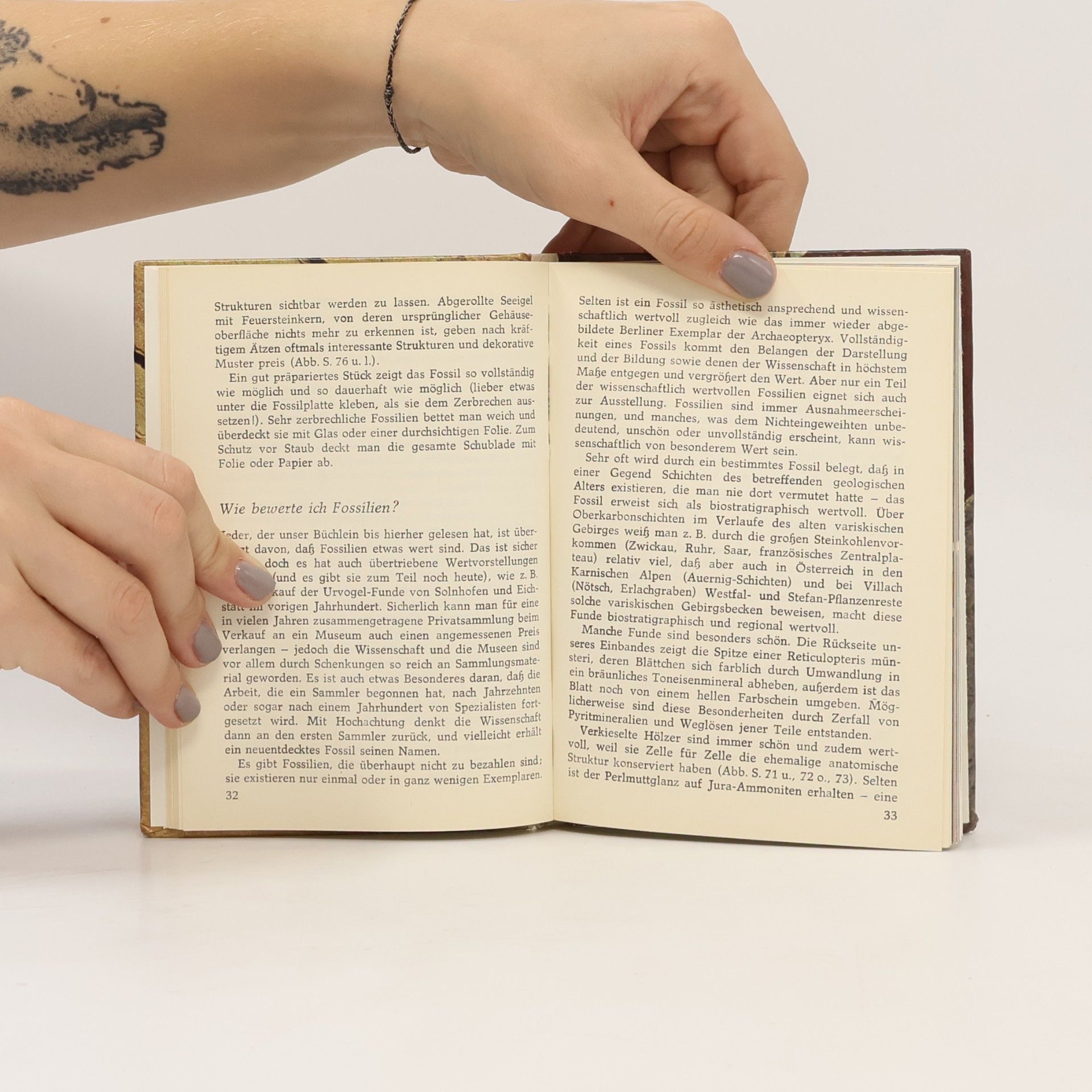 Rudolf Daber Mein kleines Fossilienbuch