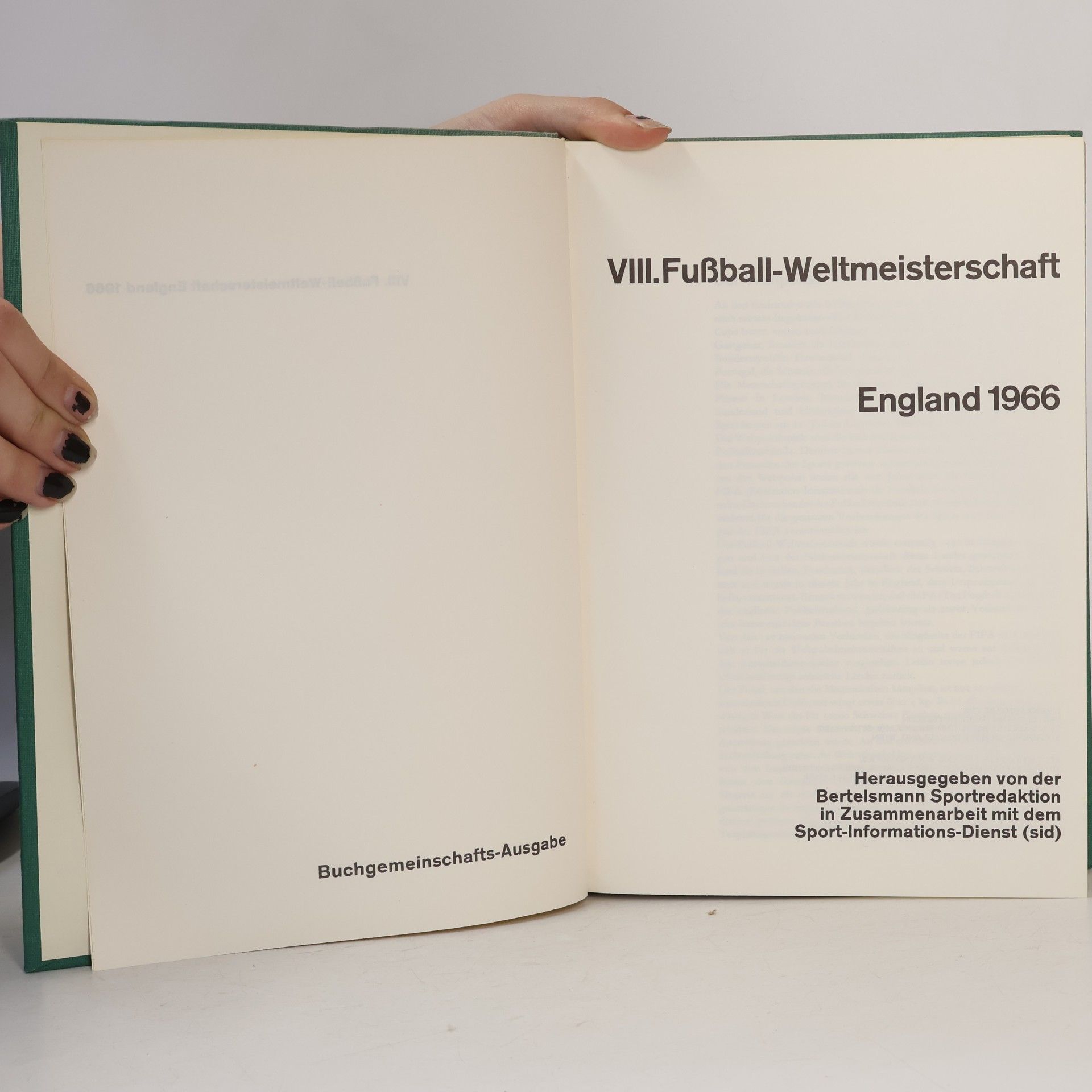 Autorenkollektiv VIII. Fußball-Weltmeisterschaft England 1966
