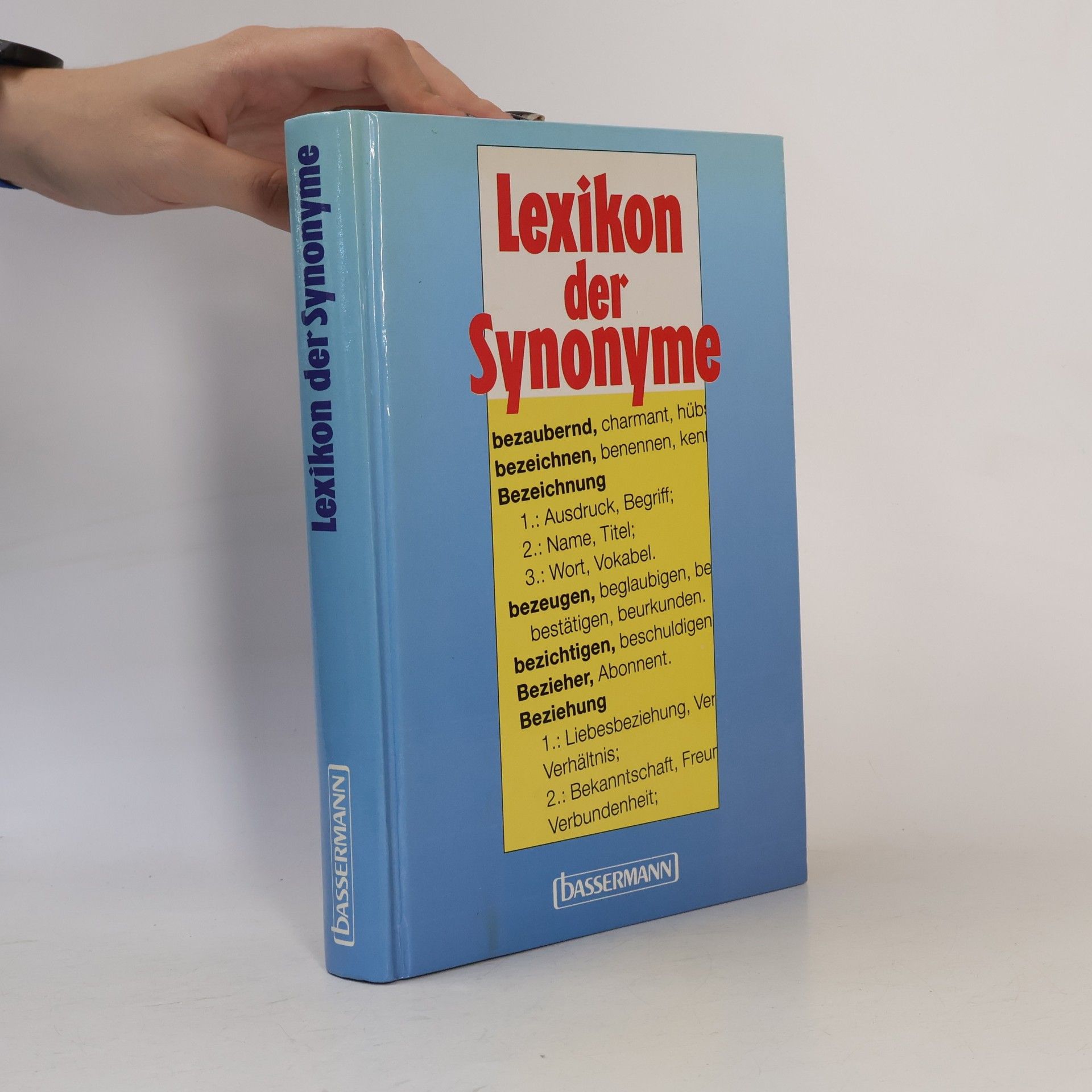 Ines Schill Lexikon der Synonyme