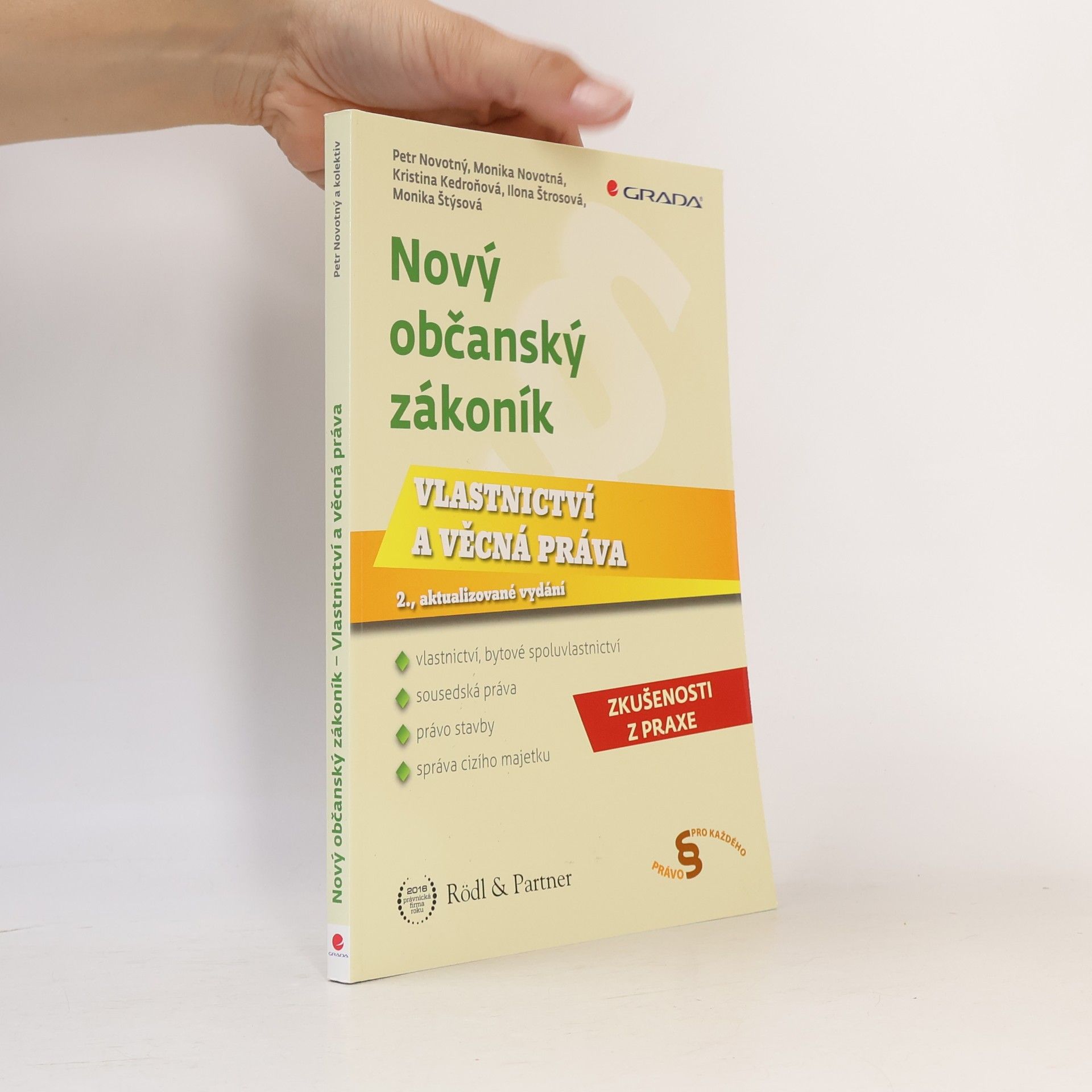 Petr Novotný Nový občanský zákoník - Vlastnictví a věcná práva