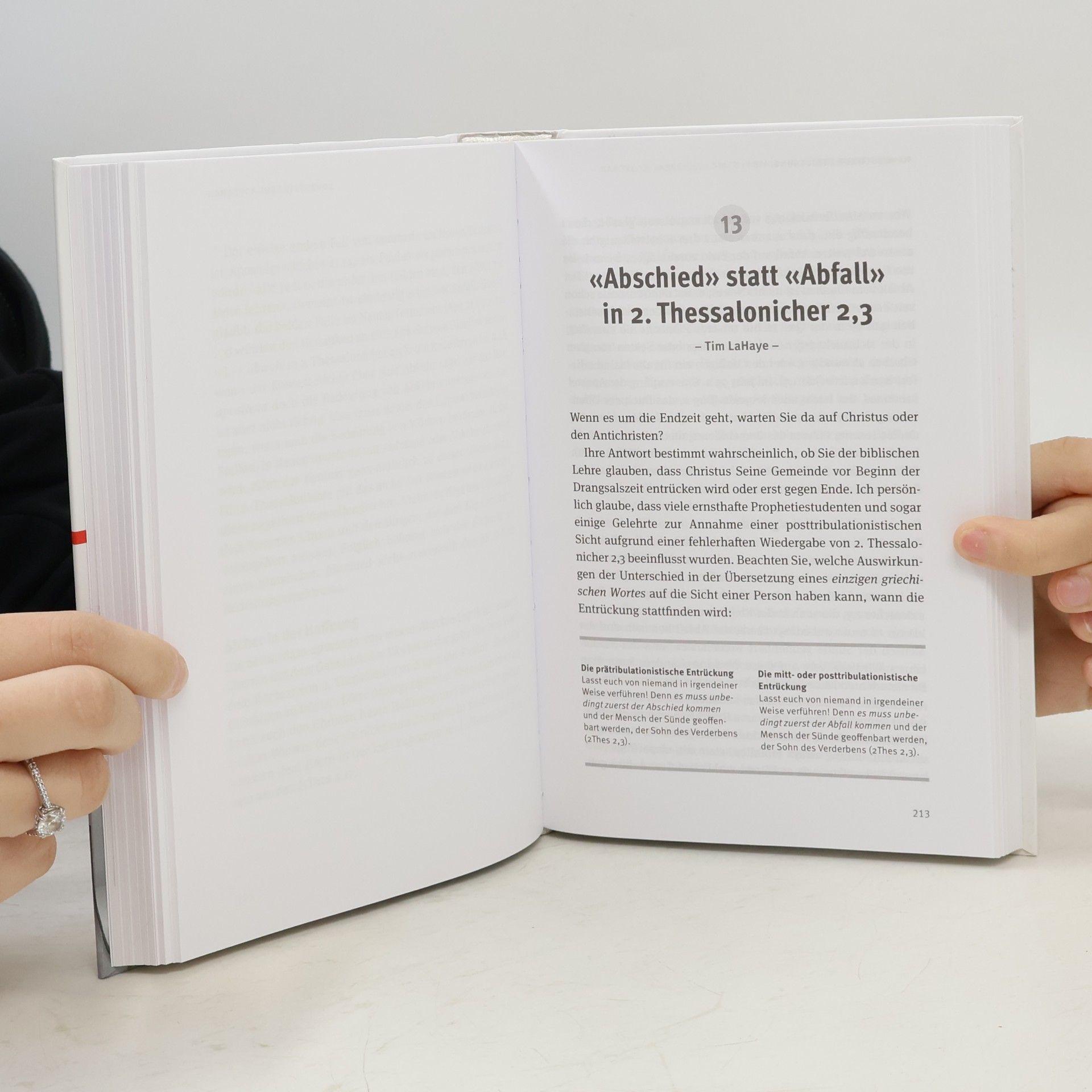 Tim LaHaye Handbuch zur Entrückung