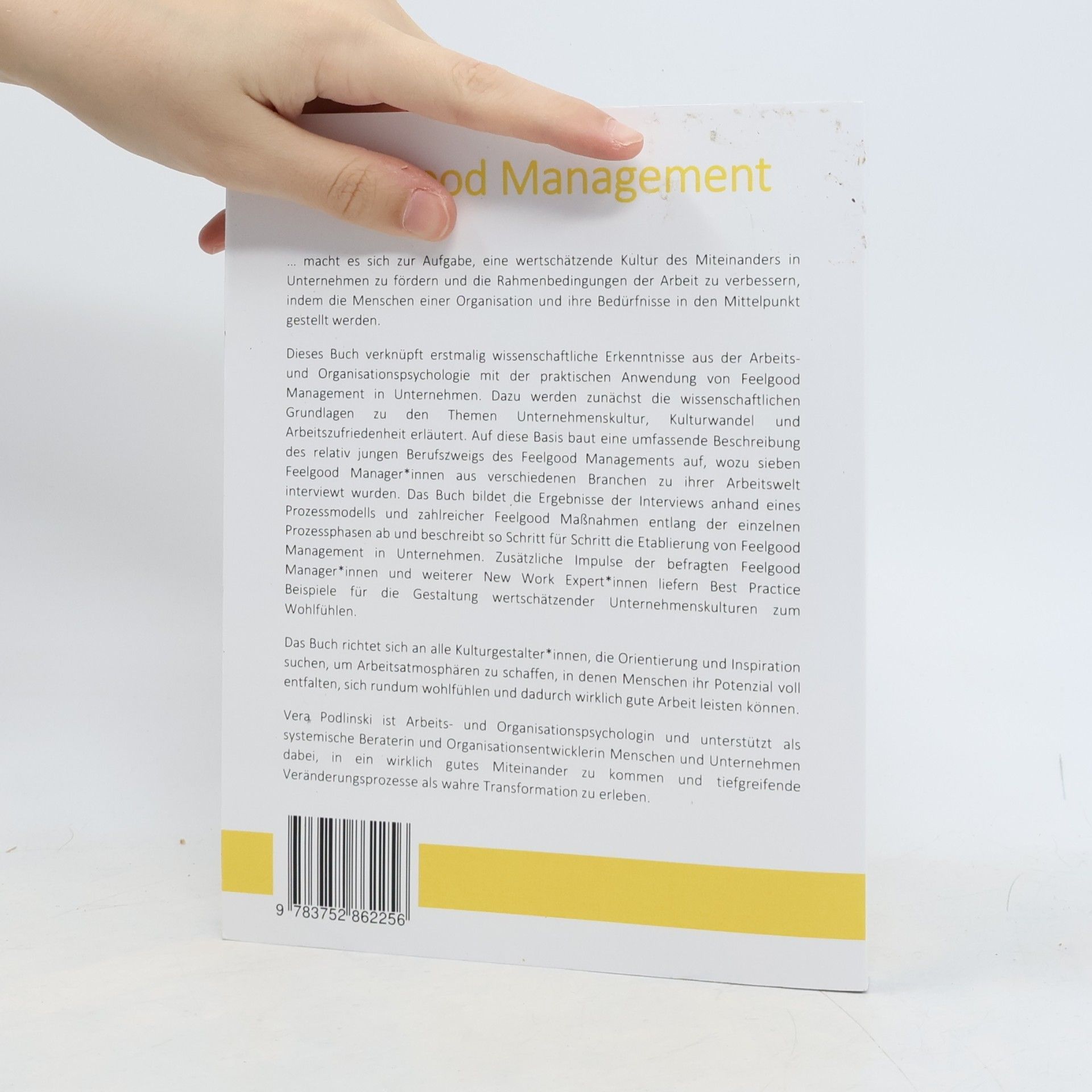 Vera Podlinski Prozess und Maßnahmen des Feelgood Managements