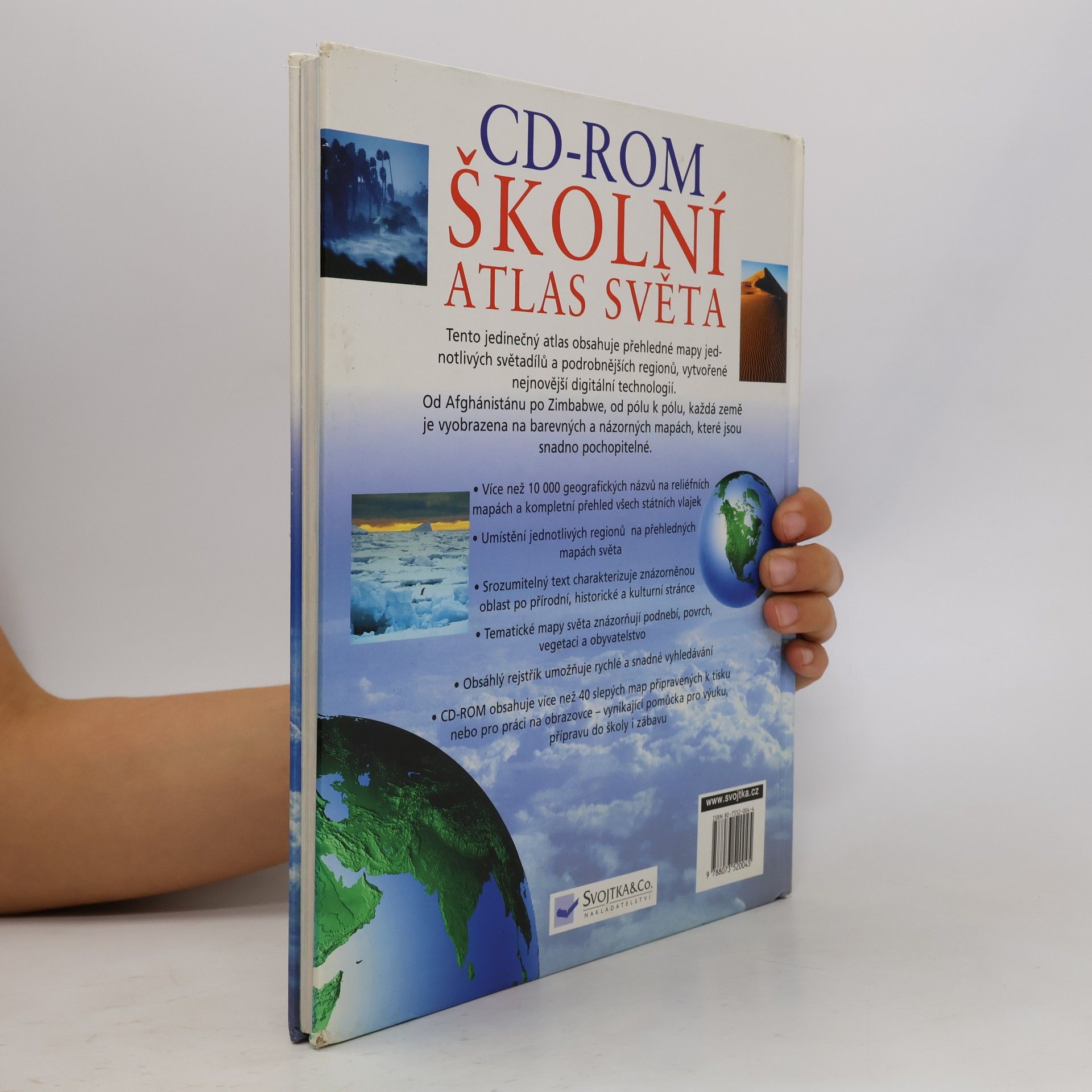 Autorenkollektiv CD-ROM. Školní atlas světa