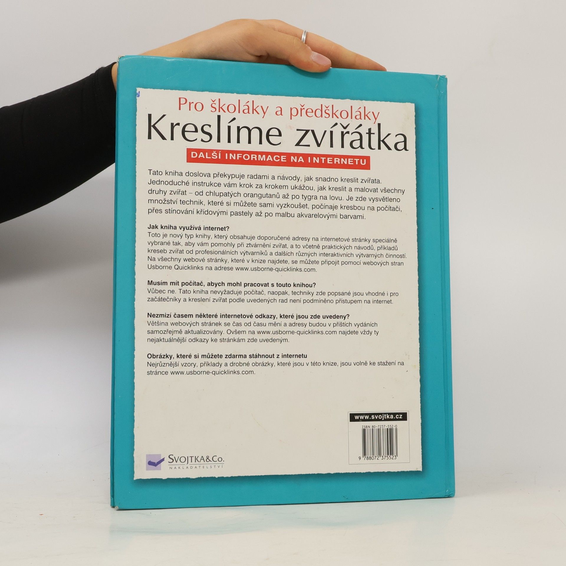 Kolektiv autorů Kreslíme zvířátka: Pro školáky a předškoláky