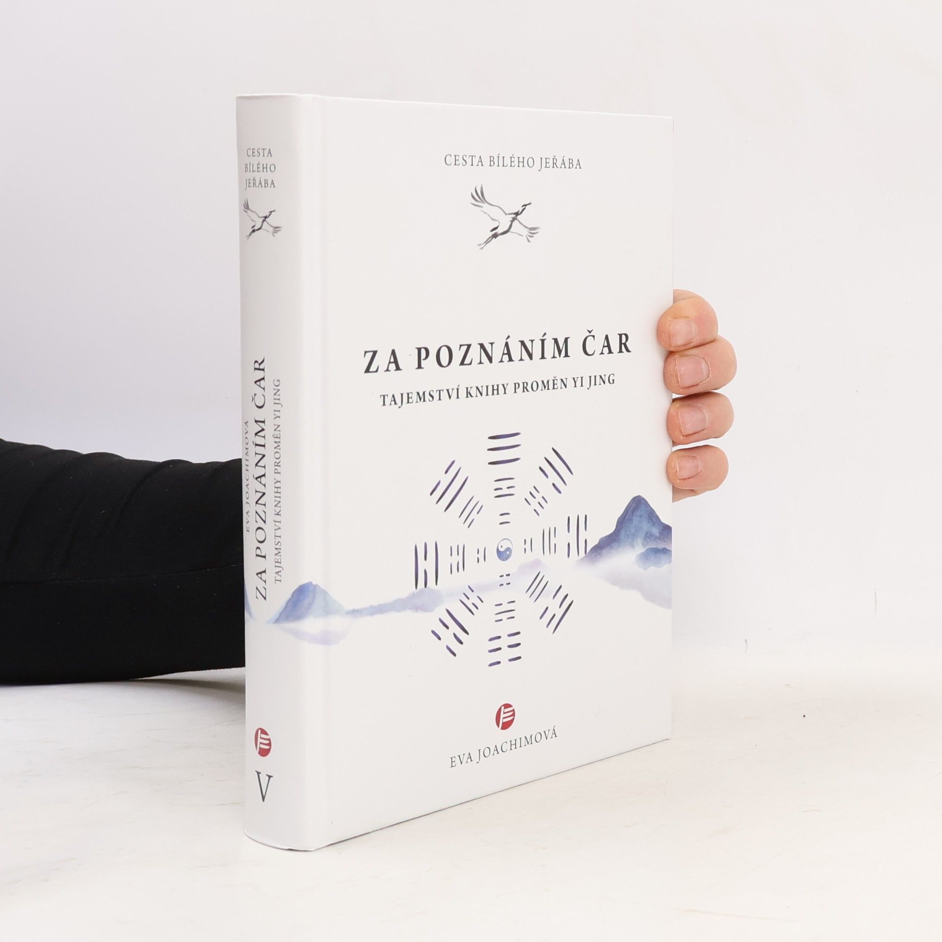 Eva Joachimová Cesta bílého jeřába. Za poznáním čar : tajemství Knihy proměn Yi Jing