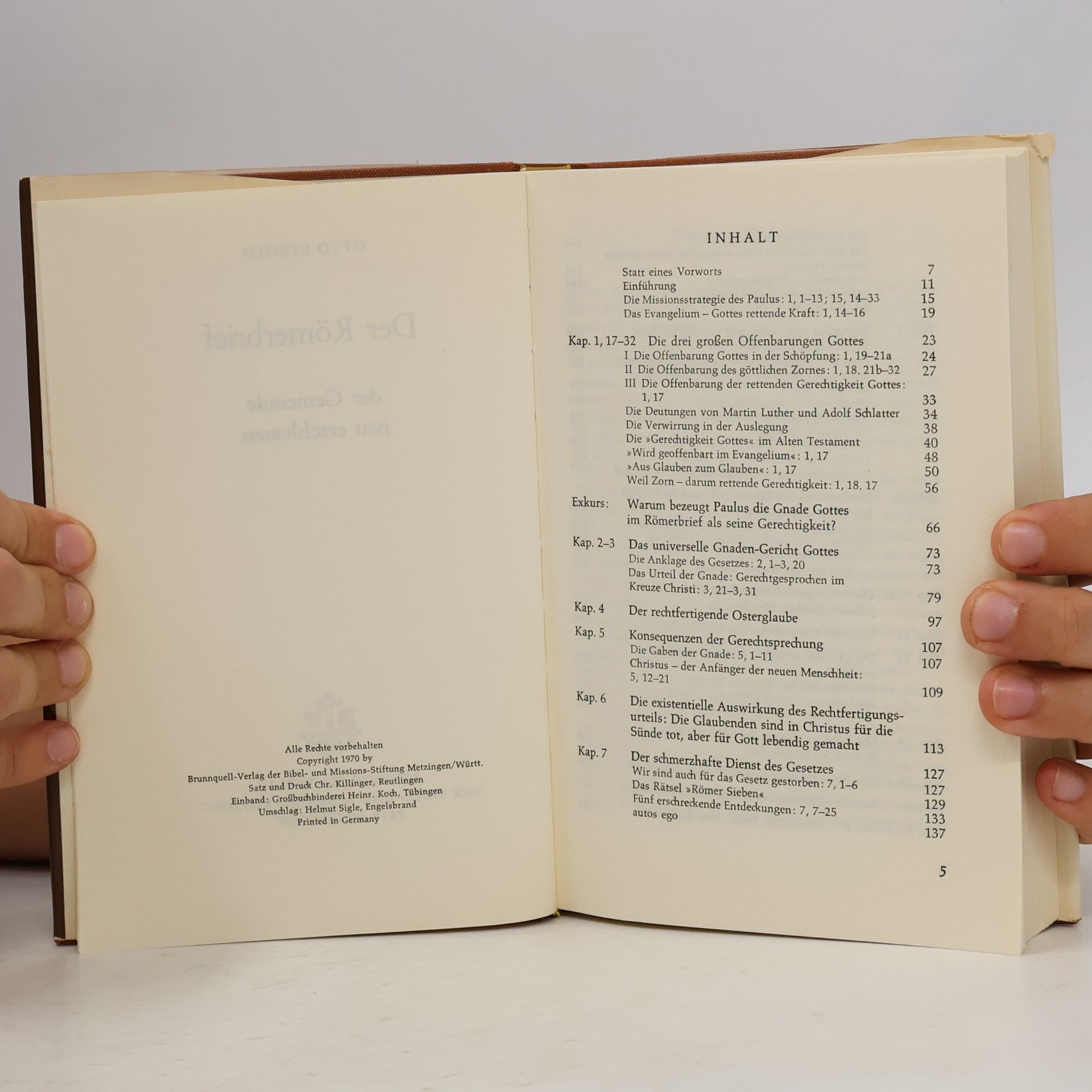 Otto Etzold Der Römerbrief der Gemeinde neu erschlossen