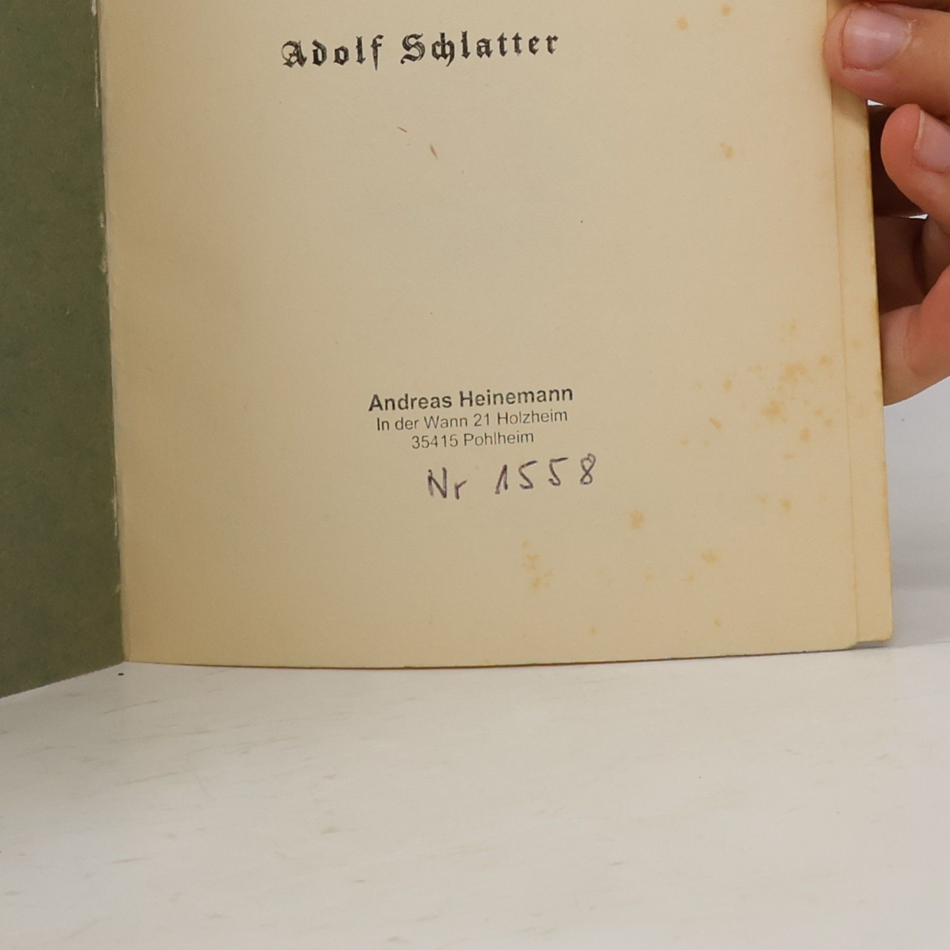 Adolf Schlatter Die Botschaft des Paulus