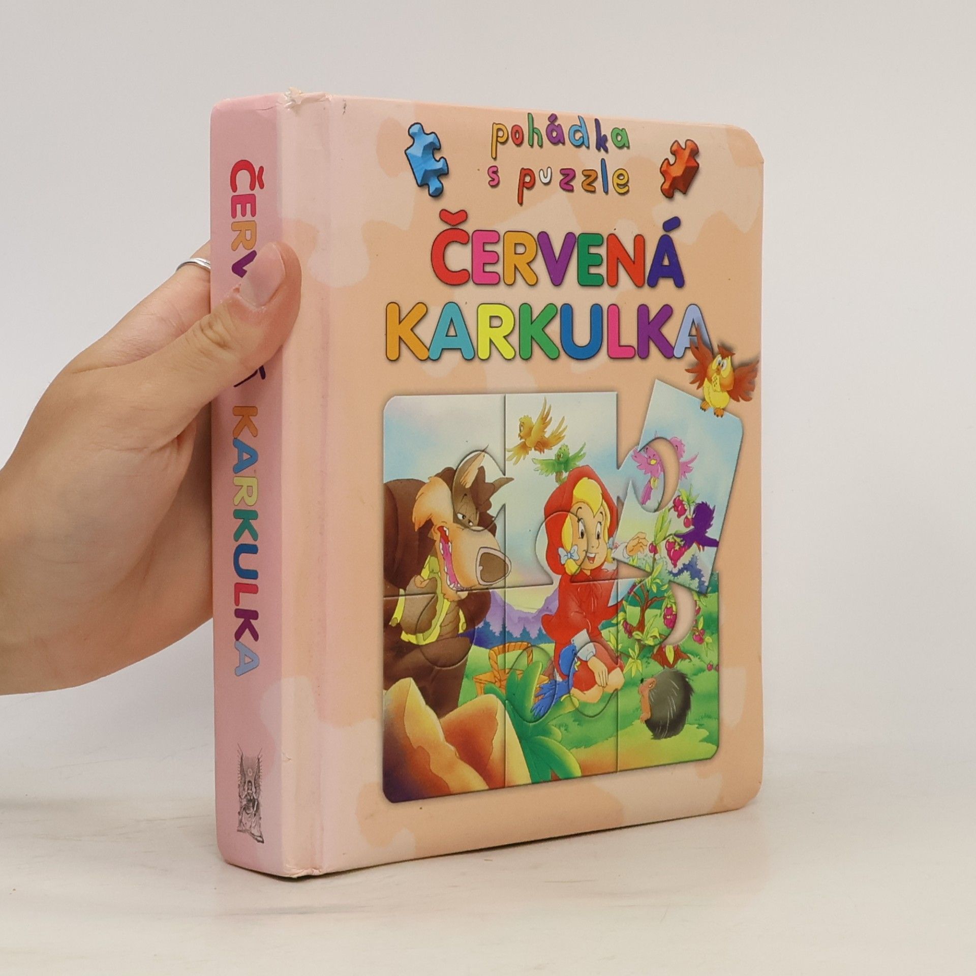 Kolektiv autorů Červená Karkulka. Pohádka s puzzle