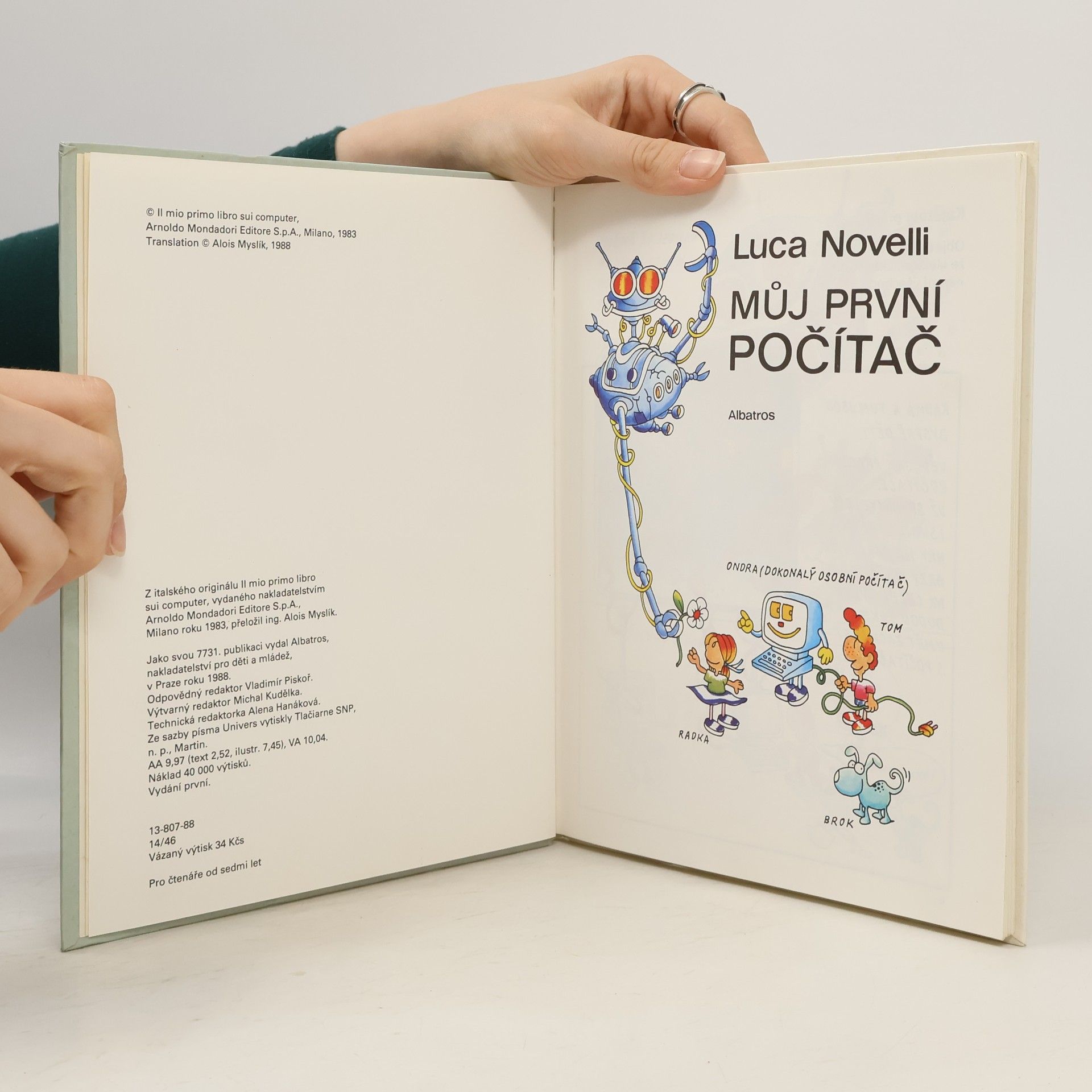 Luca Novelli Můj první počítač